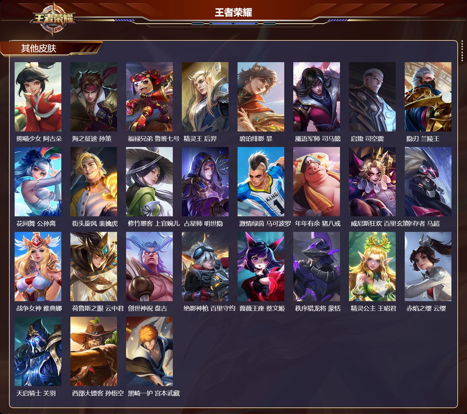 WZQM4156301王者荣耀账号详情图6