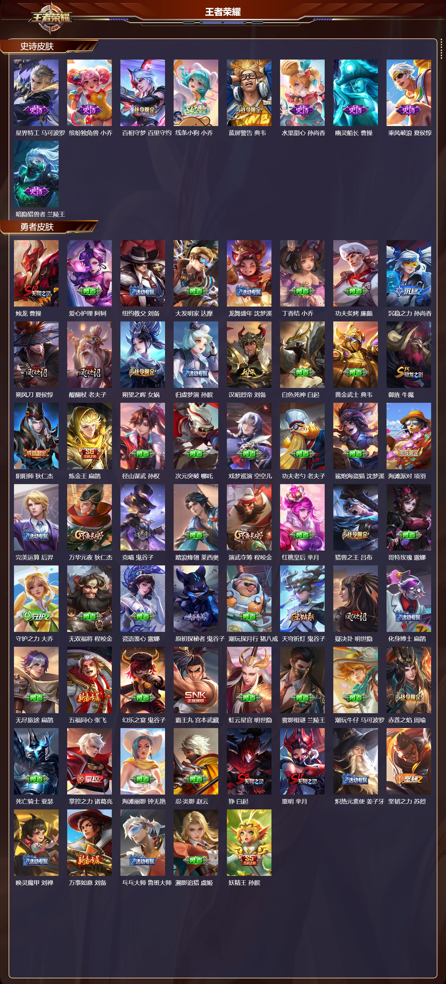 WZQM4156301王者荣耀账号详情图4