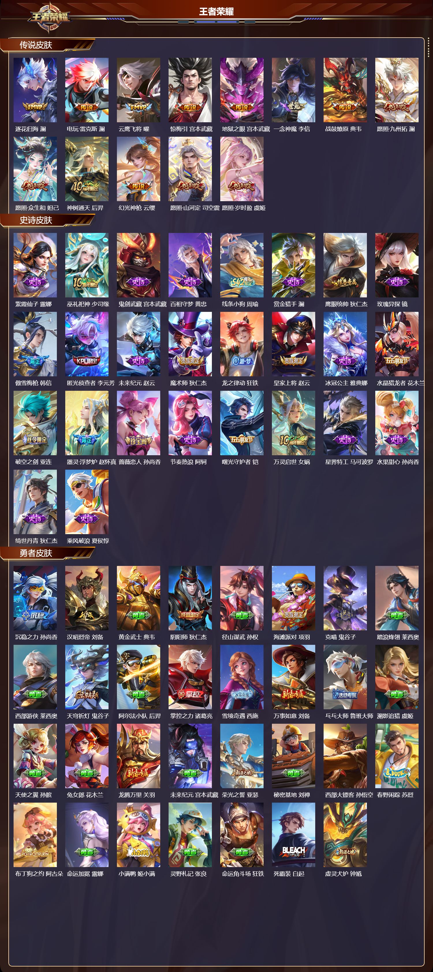 WZMK4155872王者荣耀账号详情图2 WZMK4155872王者荣耀账号详情图2