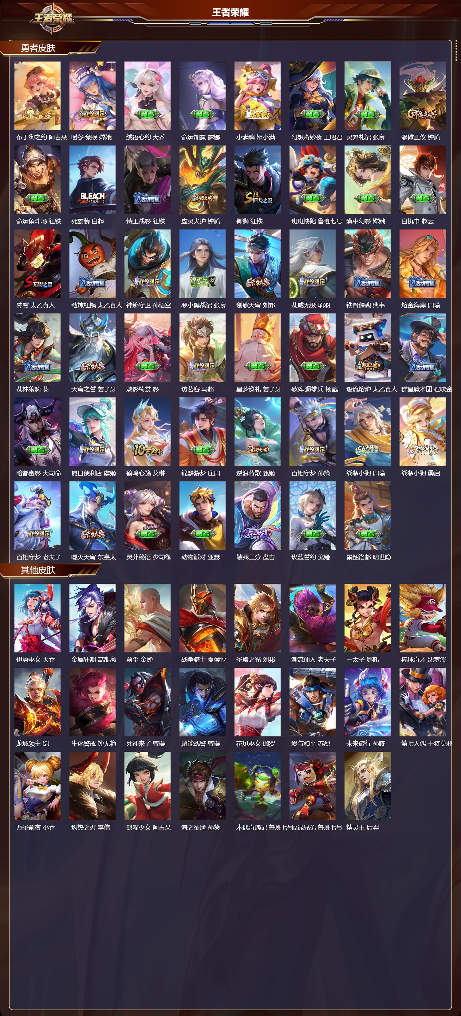 WZQM4160340王者荣耀账号详情图7