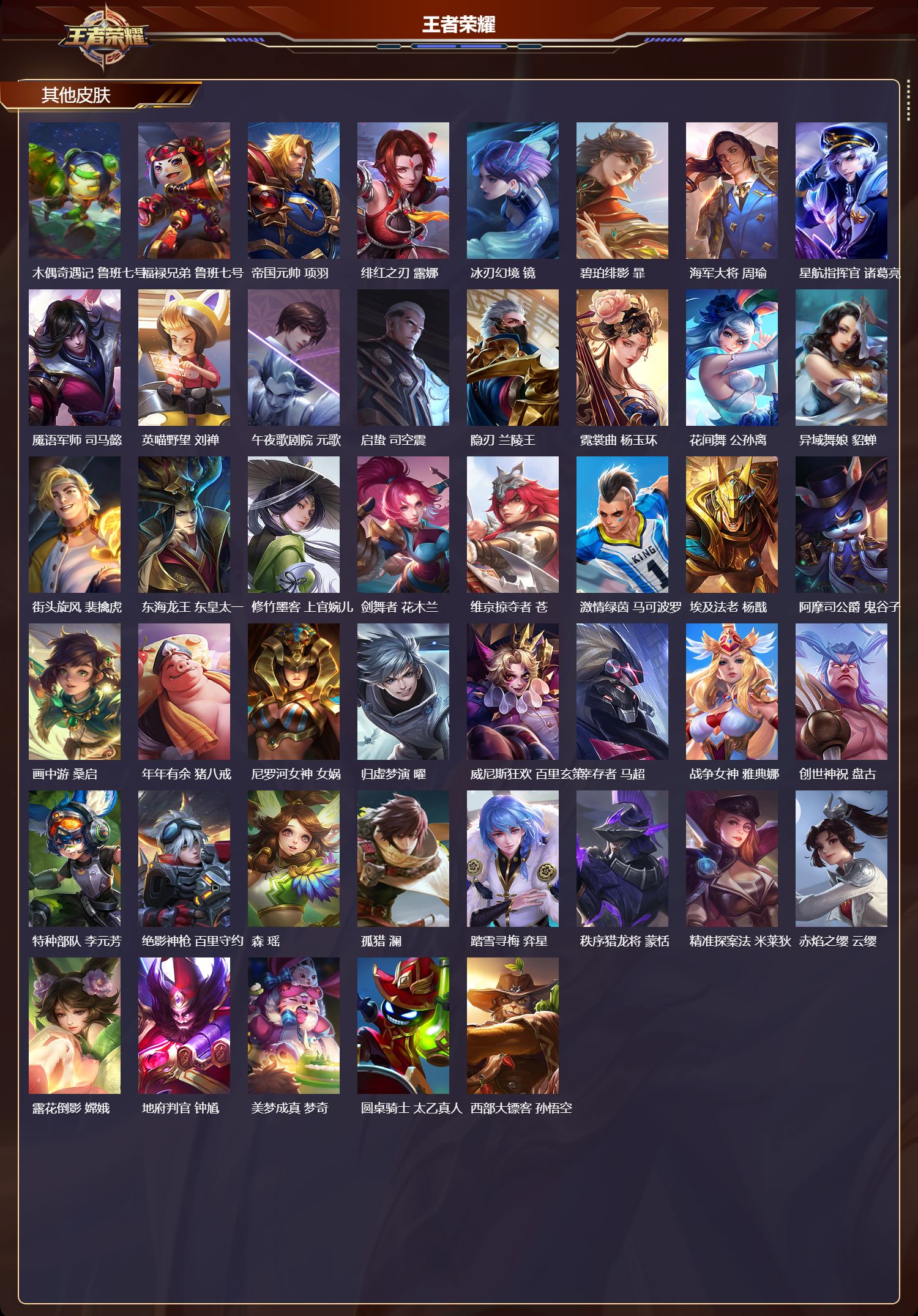 WZQM4156109王者荣耀账号详情图7