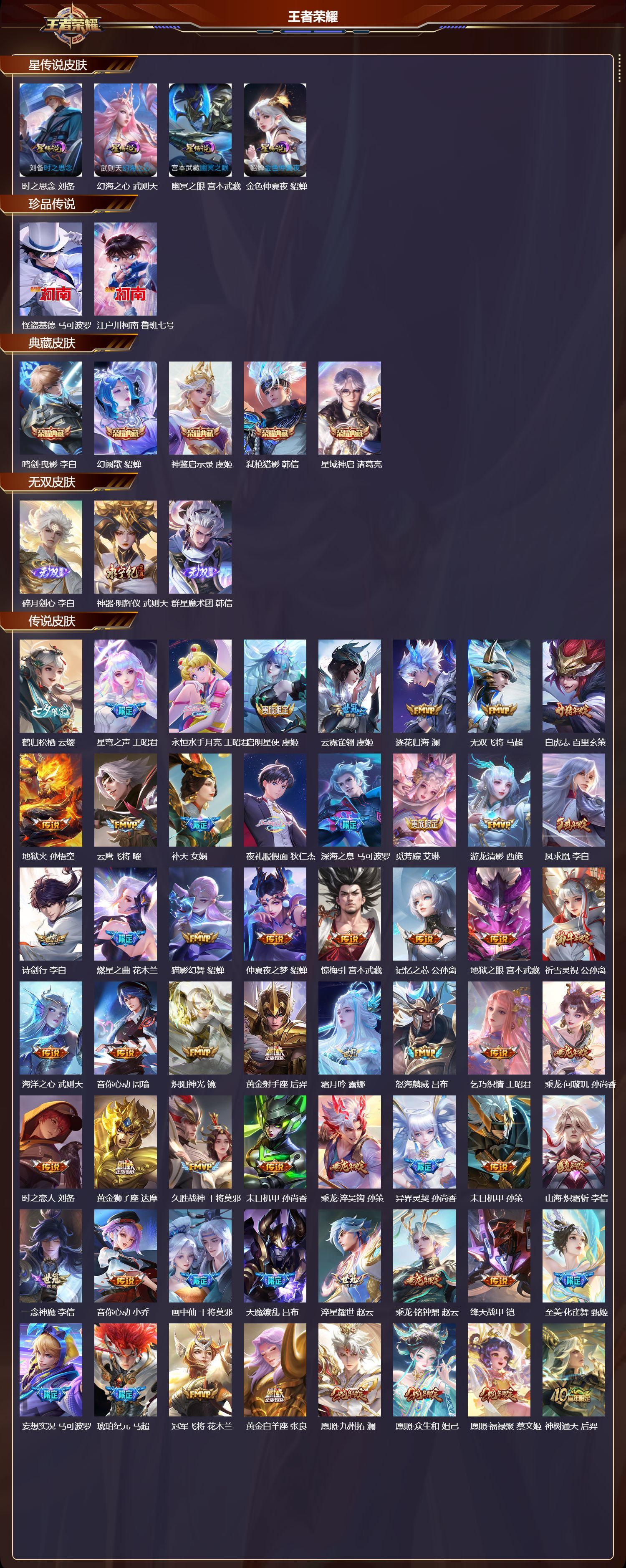 WZQM4155978王者荣耀账号详情图3 WZQM4155978王者荣耀账号详情图3