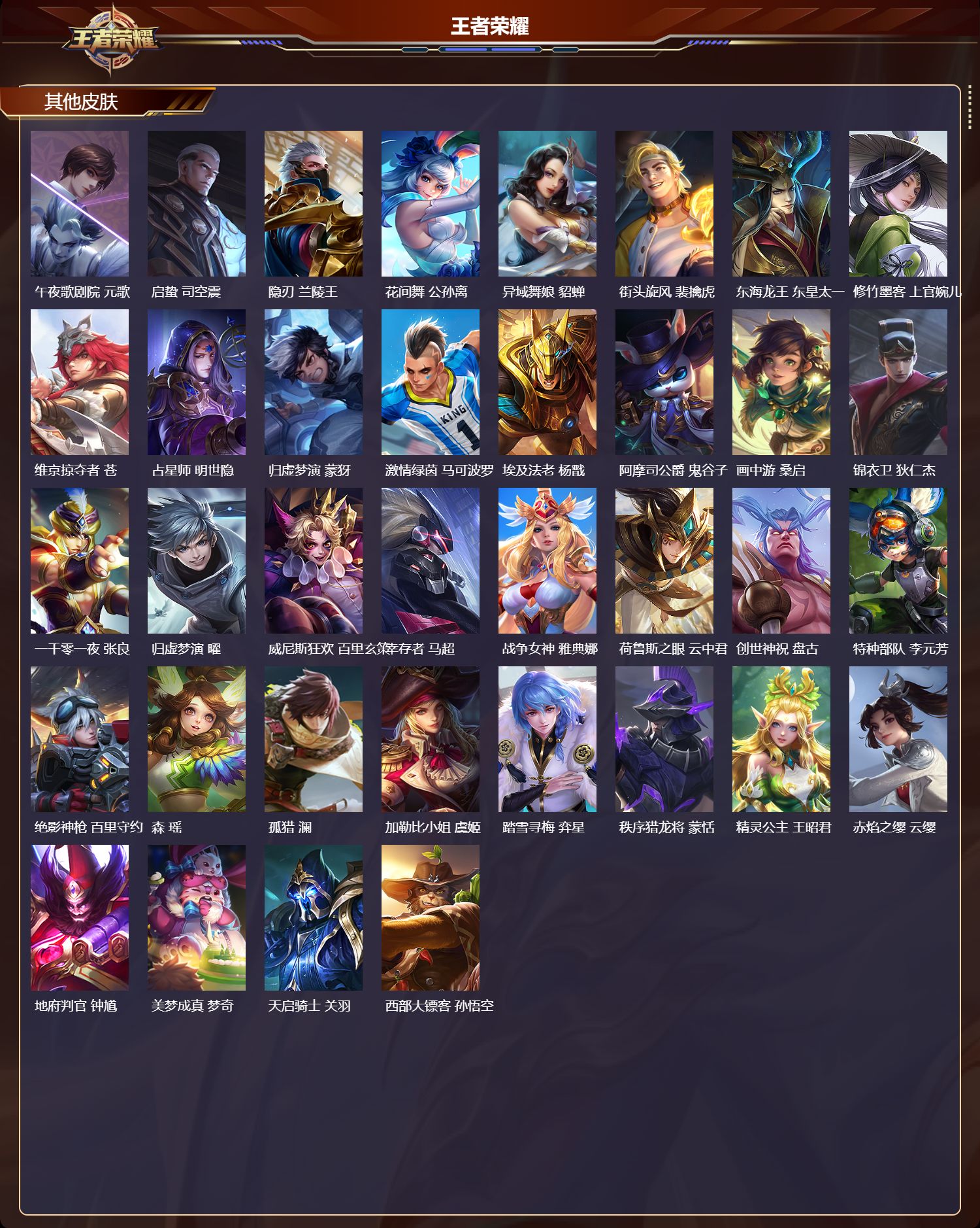 WZCMW4155806王者荣耀账号详情图9