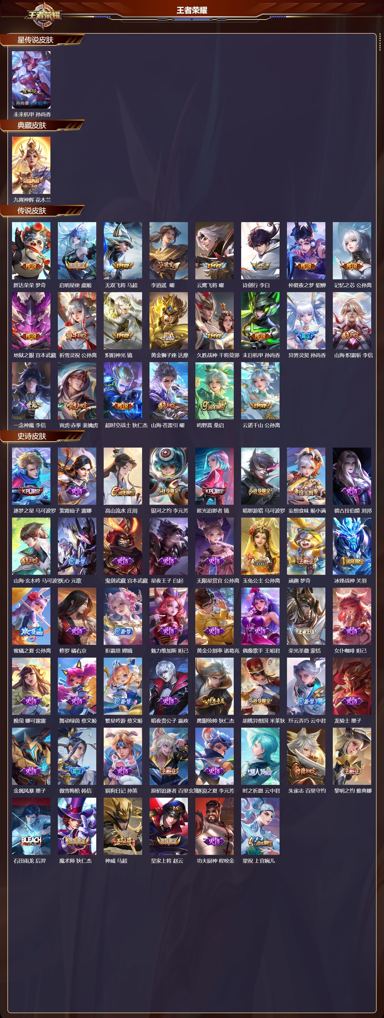 WZQM4160411王者荣耀账号详情图3 WZQM4160411王者荣耀账号详情图3