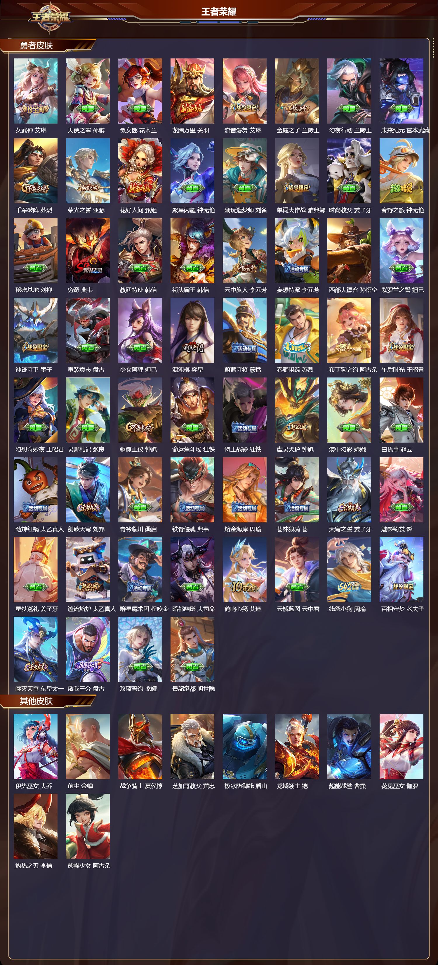 WZQM4156109王者荣耀账号详情图6