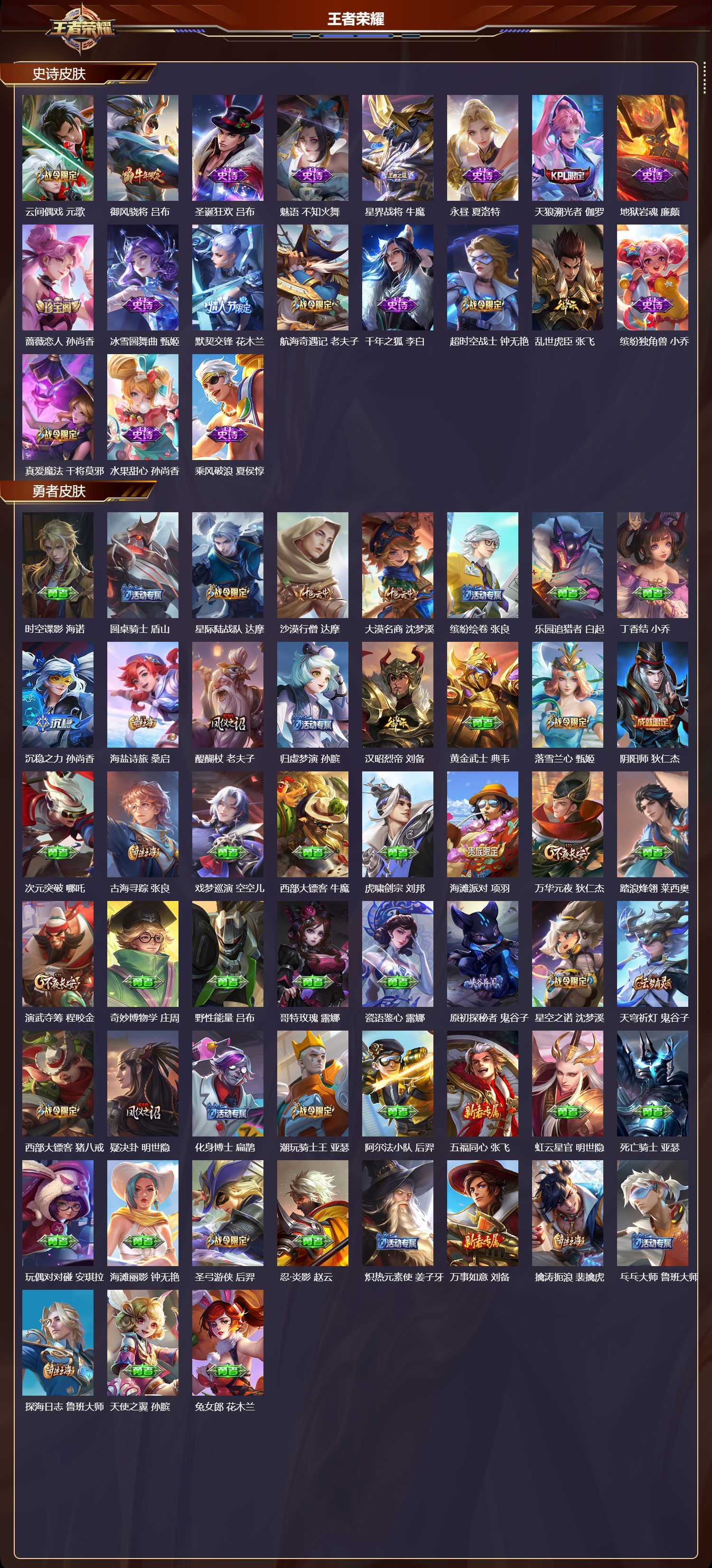 WZQM4160411王者荣耀账号详情图4 WZQM4160411王者荣耀账号详情图4