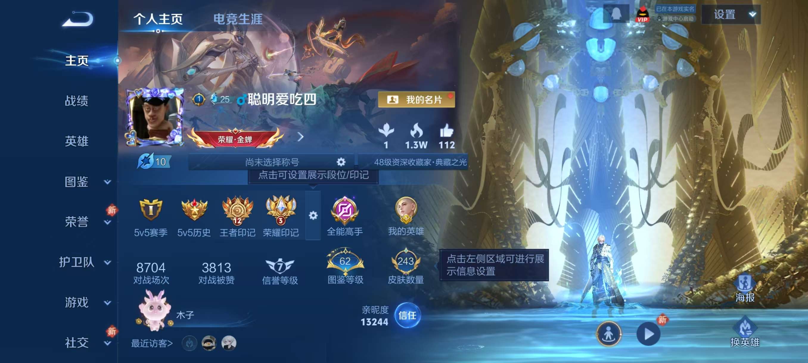 WZCMW4155767王者荣耀账号详情图2