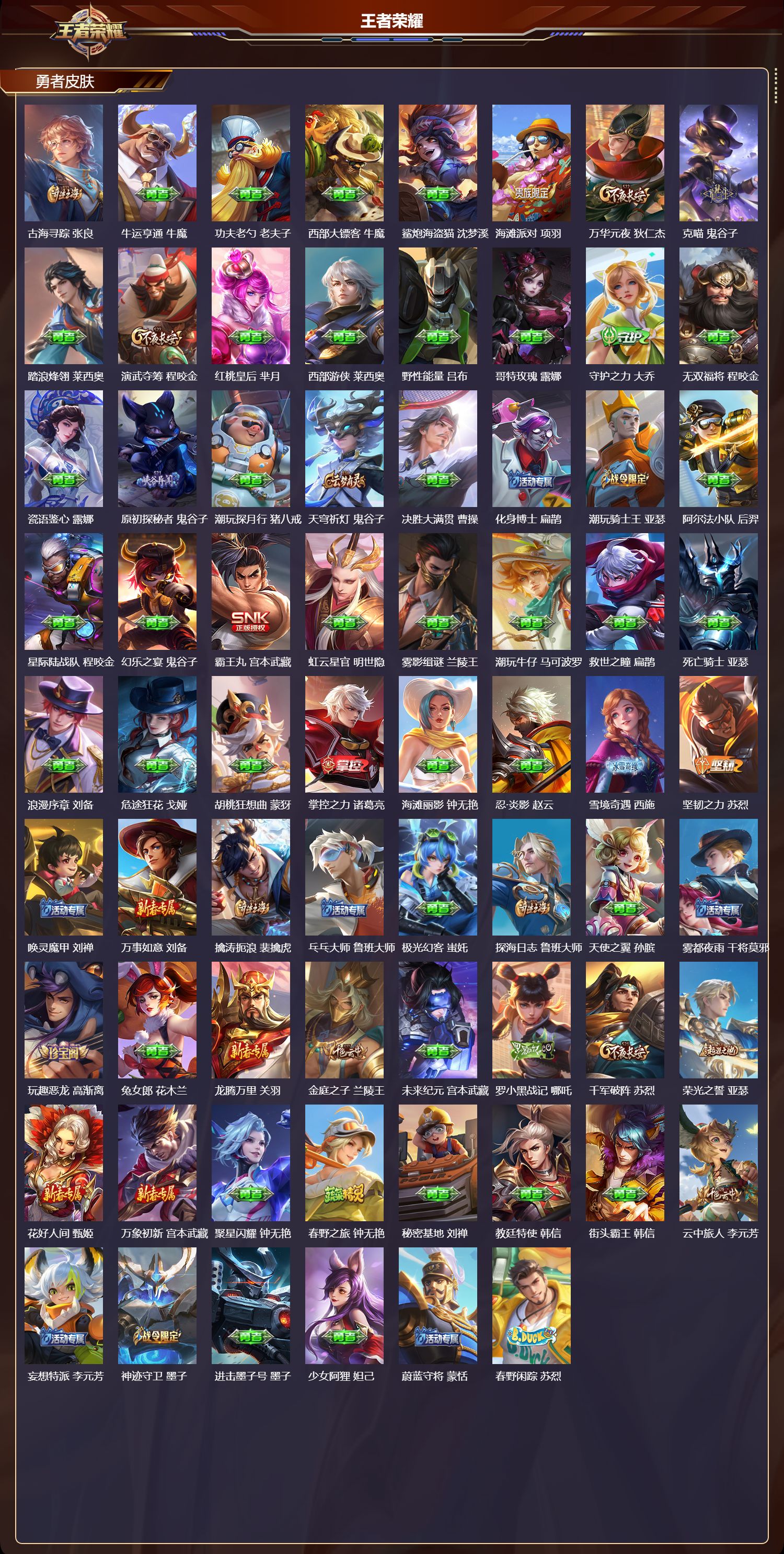 WZMK4155861王者荣耀账号详情图4 WZMK4155861王者荣耀账号详情图4