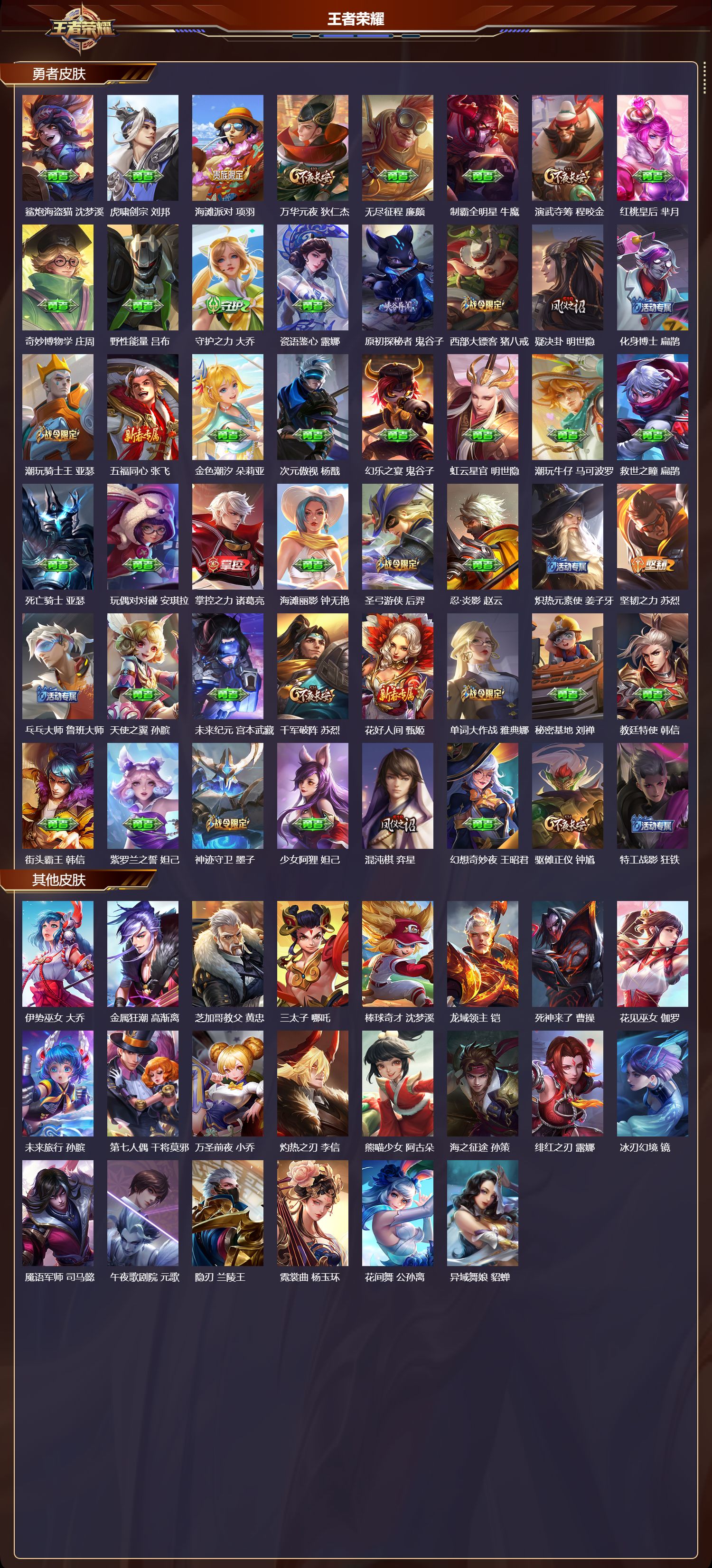 WZQM4160412王者荣耀账号详情图5