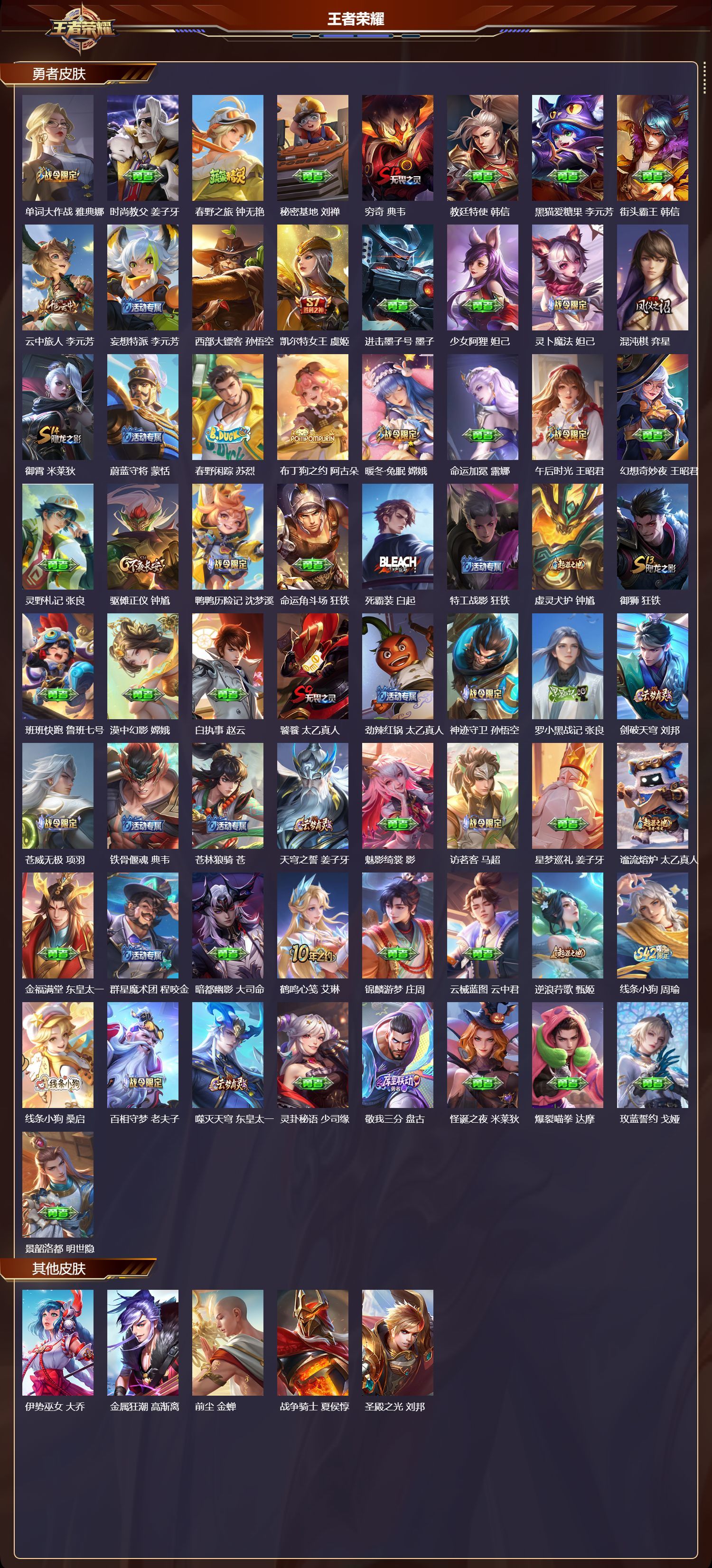 WZQM4155978王者荣耀账号详情图8 WZQM4155978王者荣耀账号详情图8