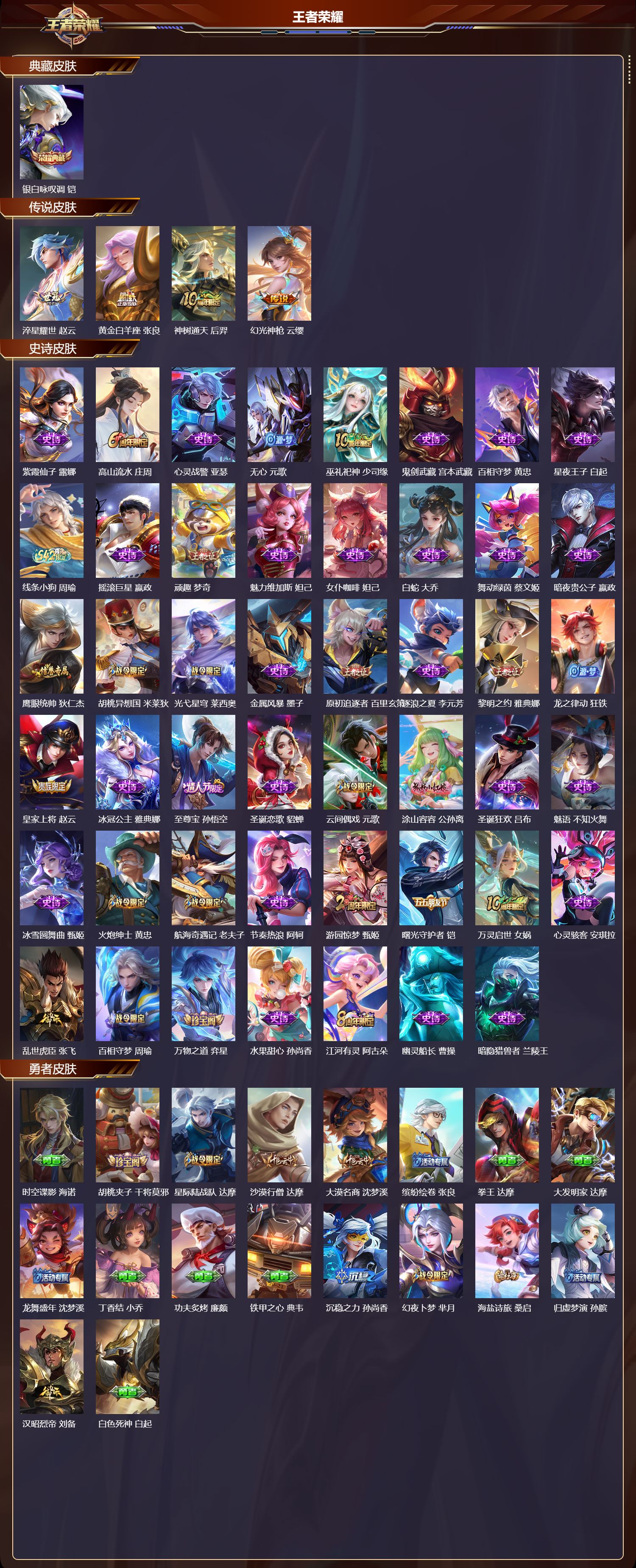 WZCMW4155809王者荣耀账号详情图6