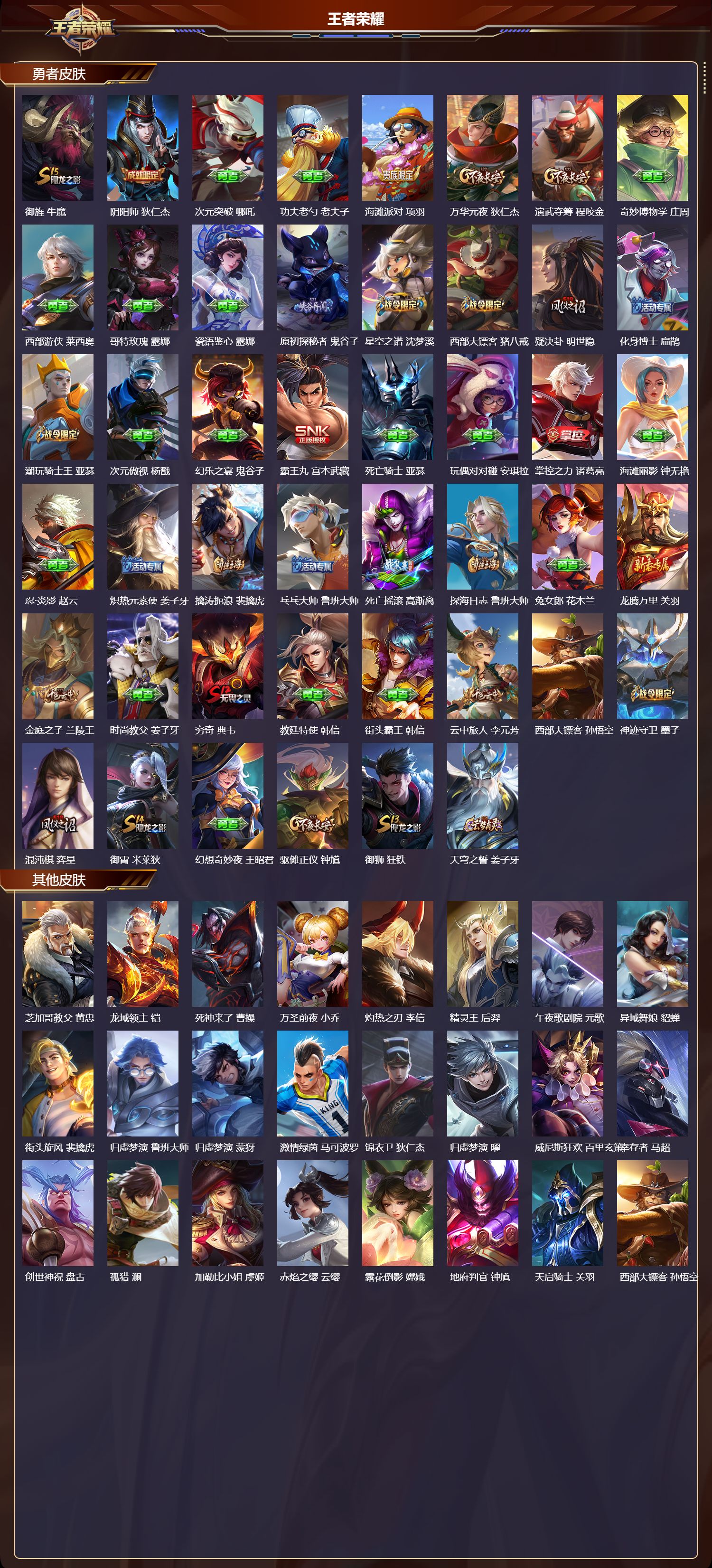 WZQM4156194王者荣耀账号详情图4