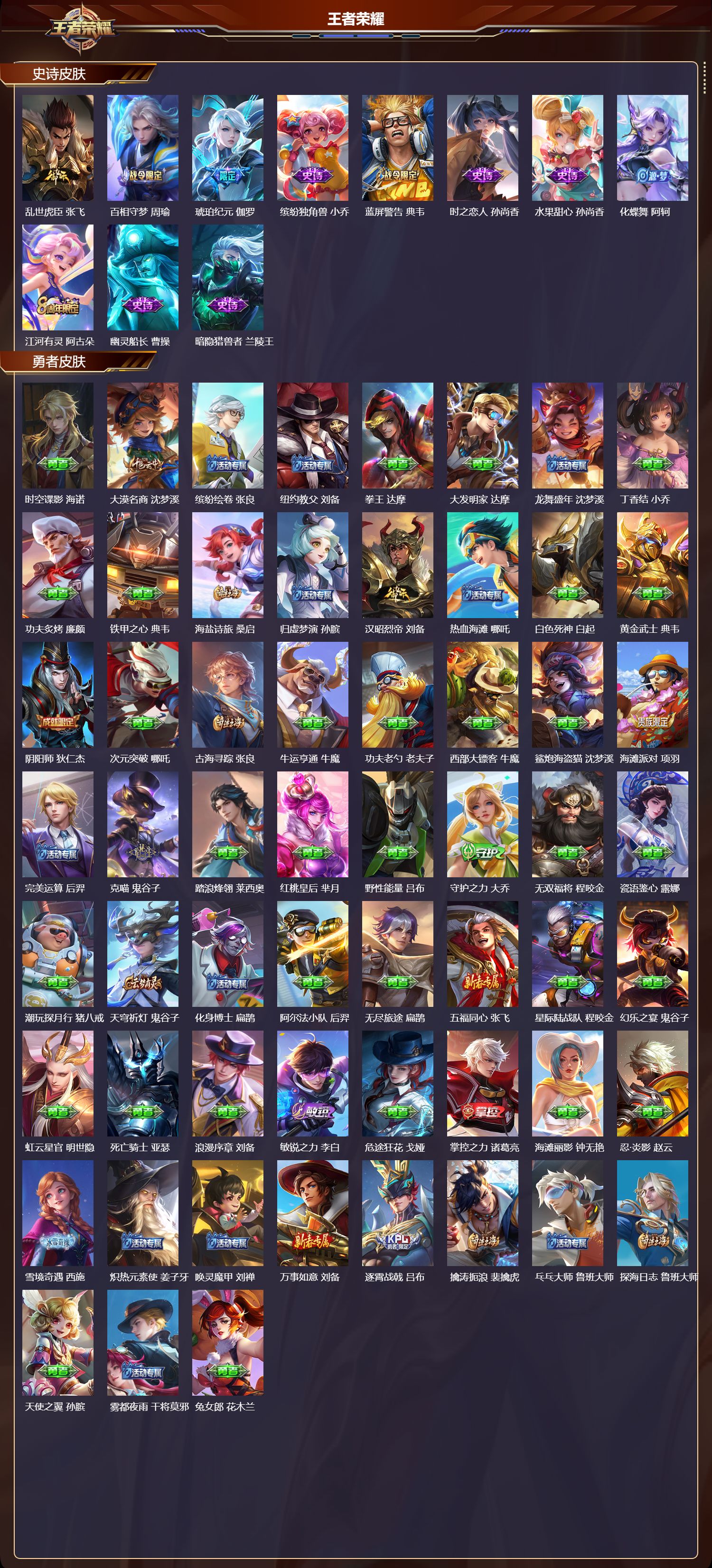 WZQM4156104王者荣耀账号详情图4