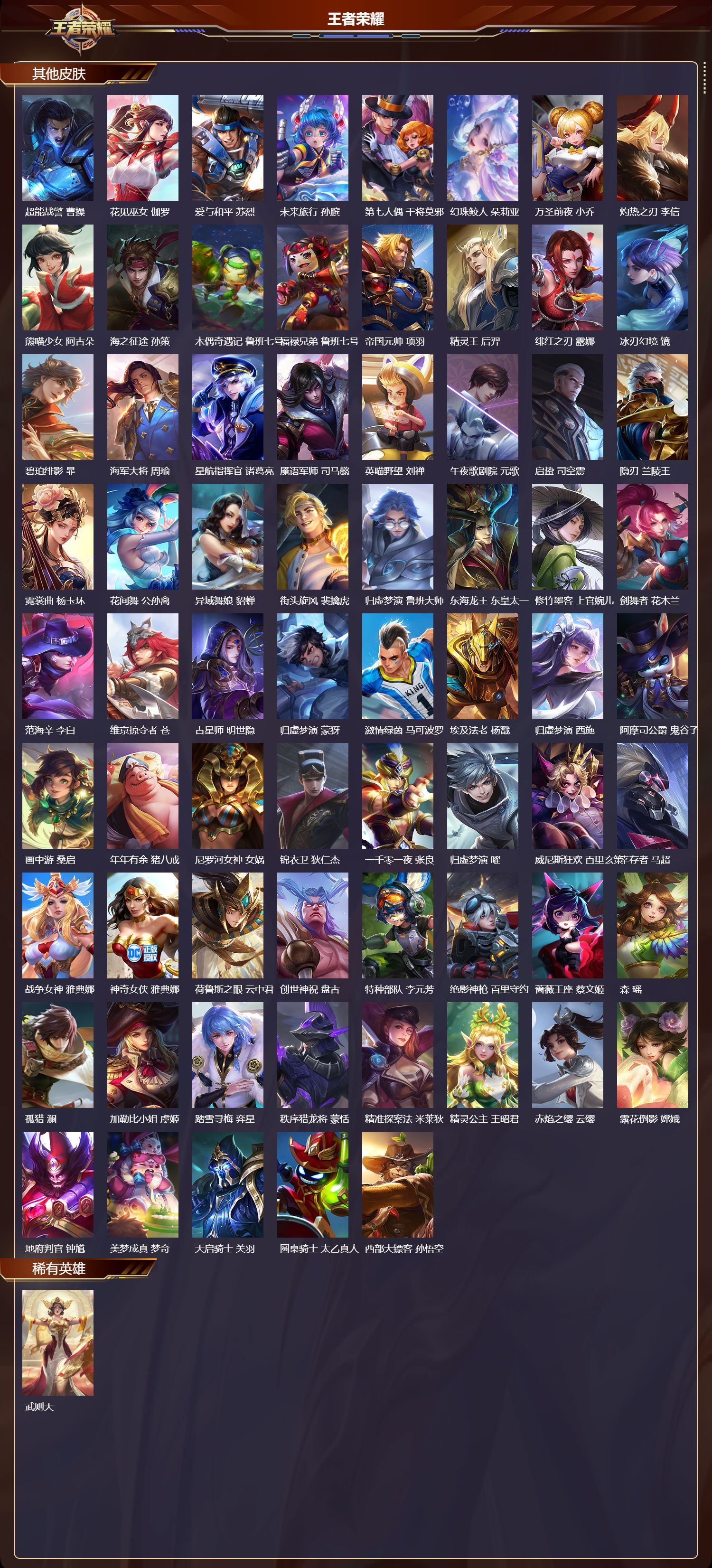 WZQM4155980王者荣耀账号详情图9 WZQM4155980王者荣耀账号详情图9