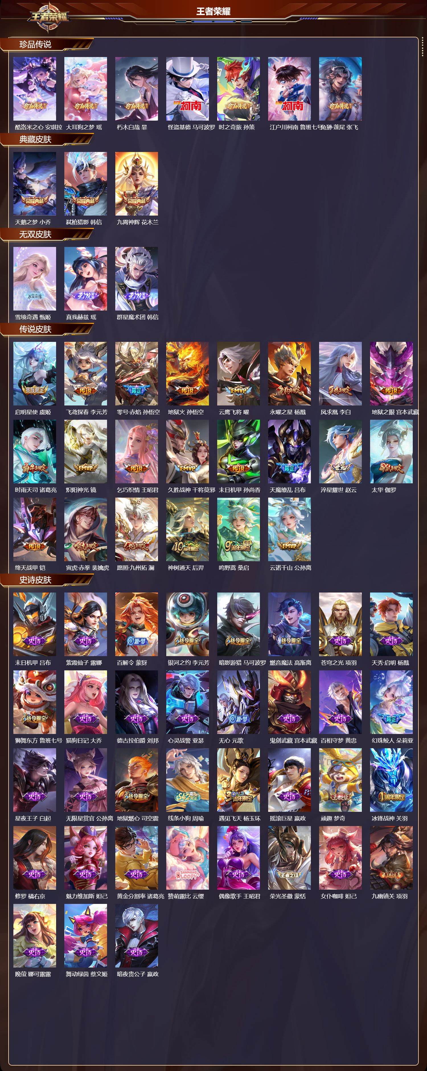 WZCMW4156067王者荣耀账号详情图6 WZCMW4156067王者荣耀账号详情图6