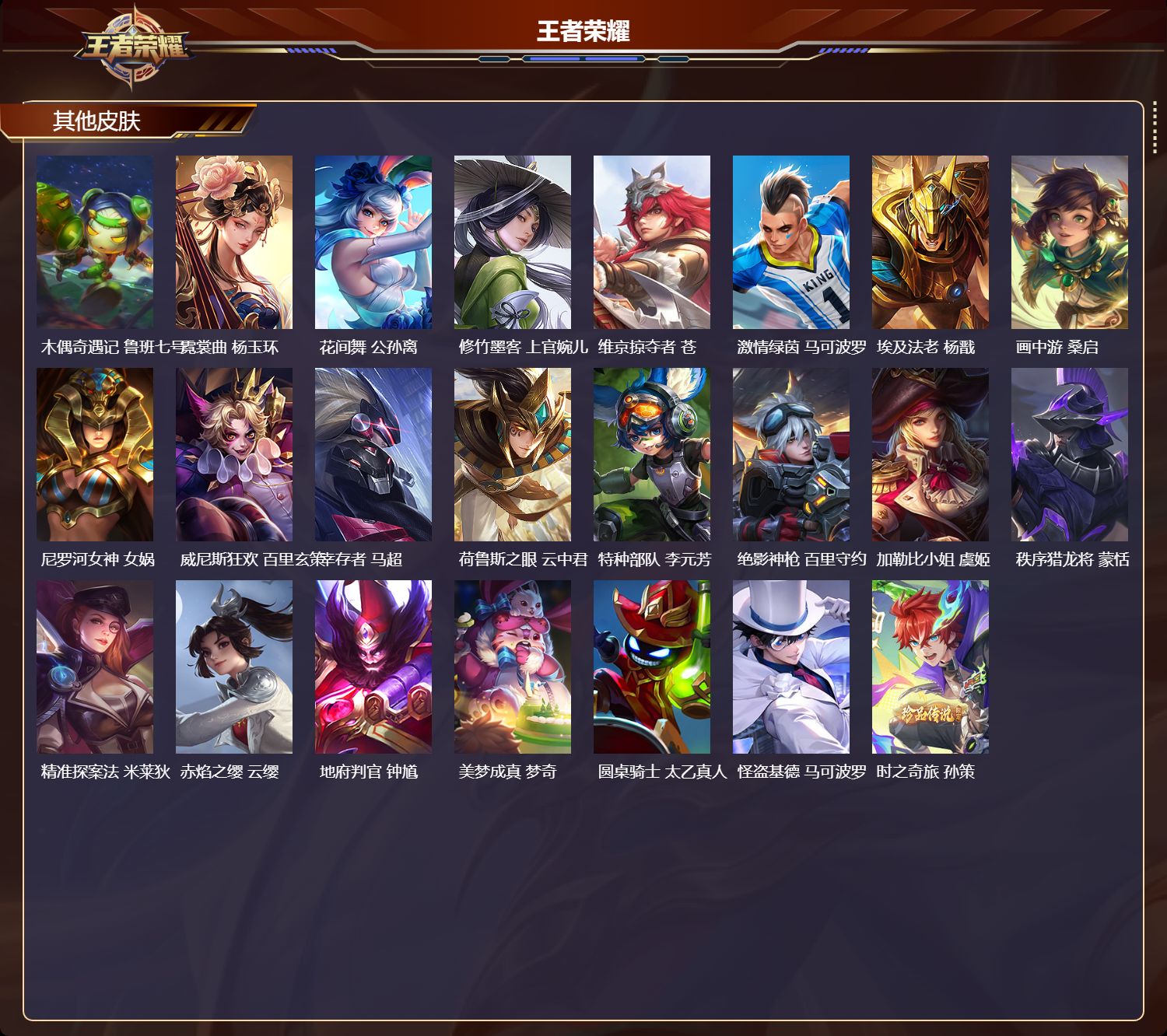 WZMK4155885王者荣耀账号详情图5