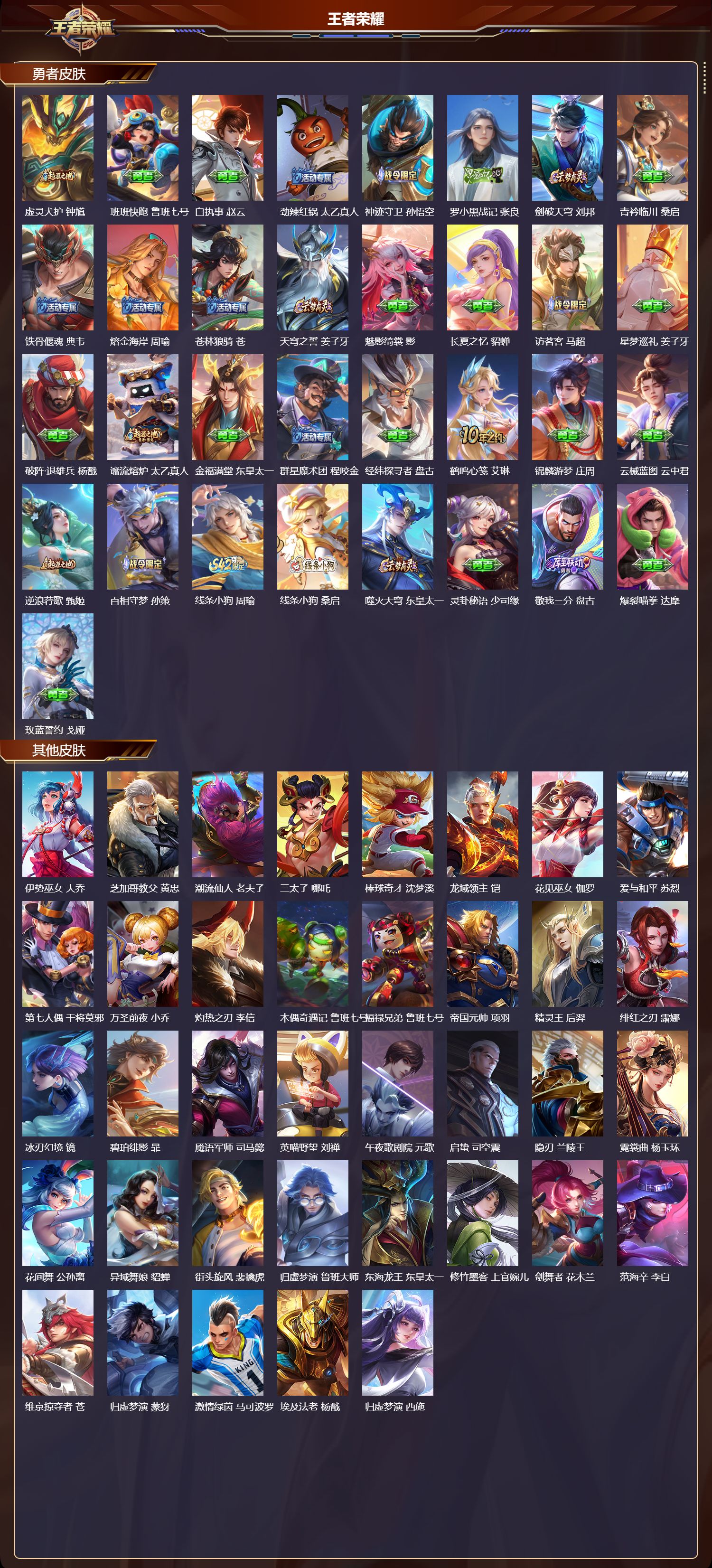 WZQM4160334王者荣耀账号详情图6