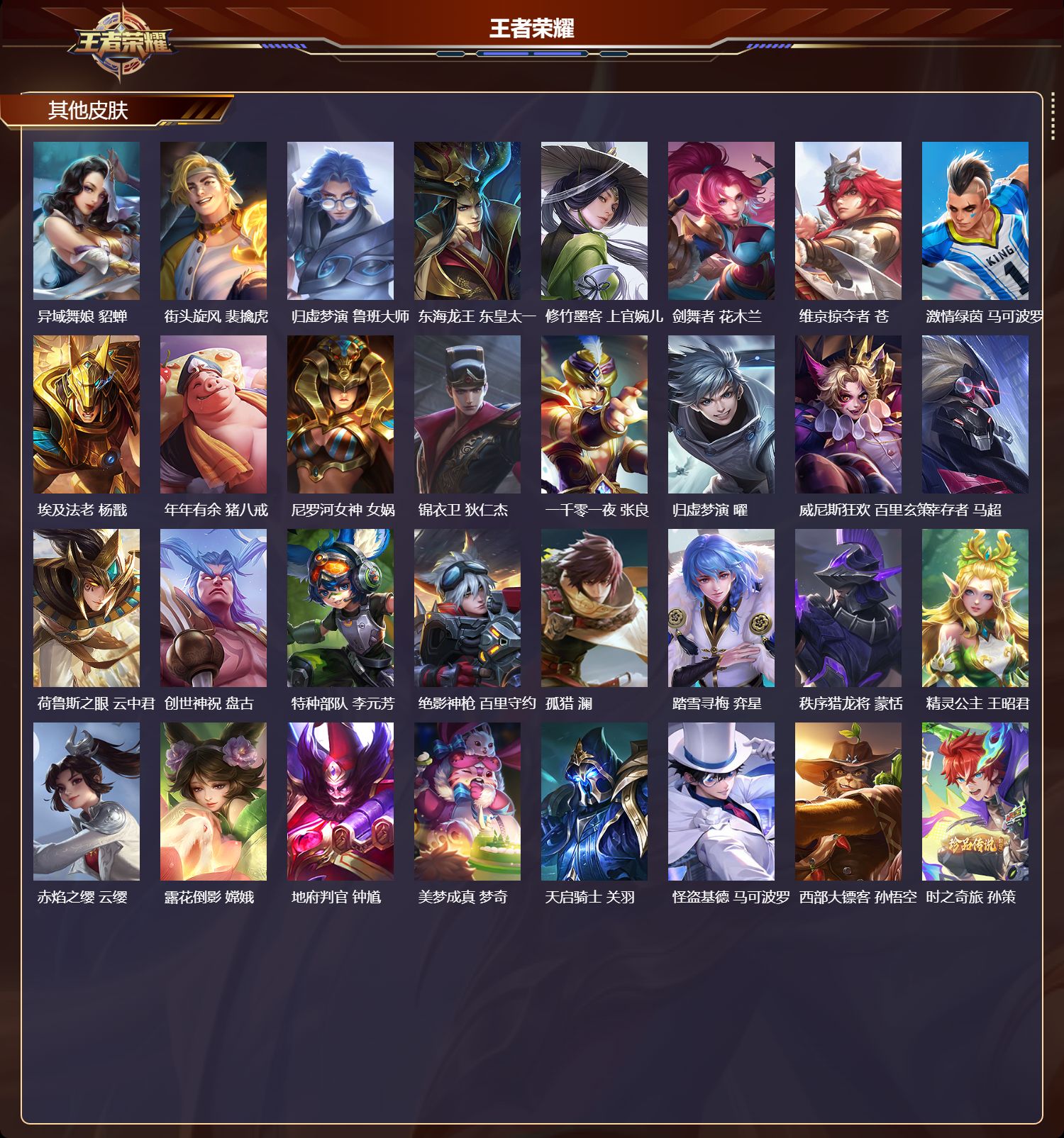 WZQM4160413王者荣耀账号详情图7