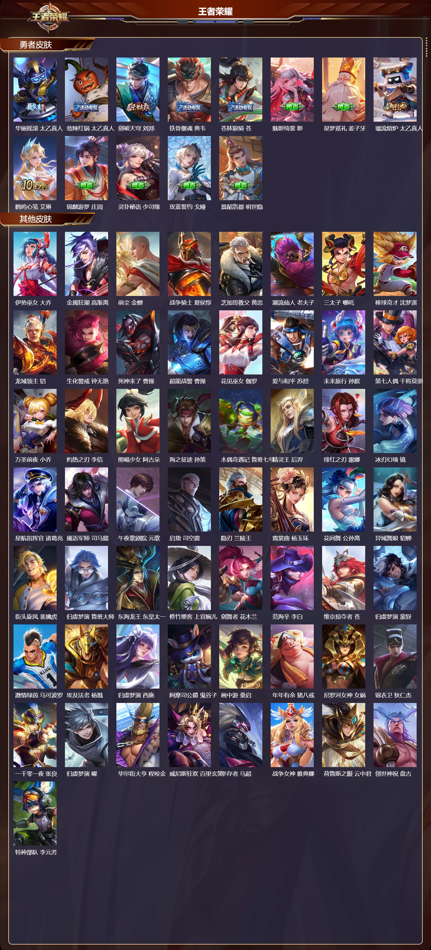 WZQM4155974王者荣耀账号详情图7