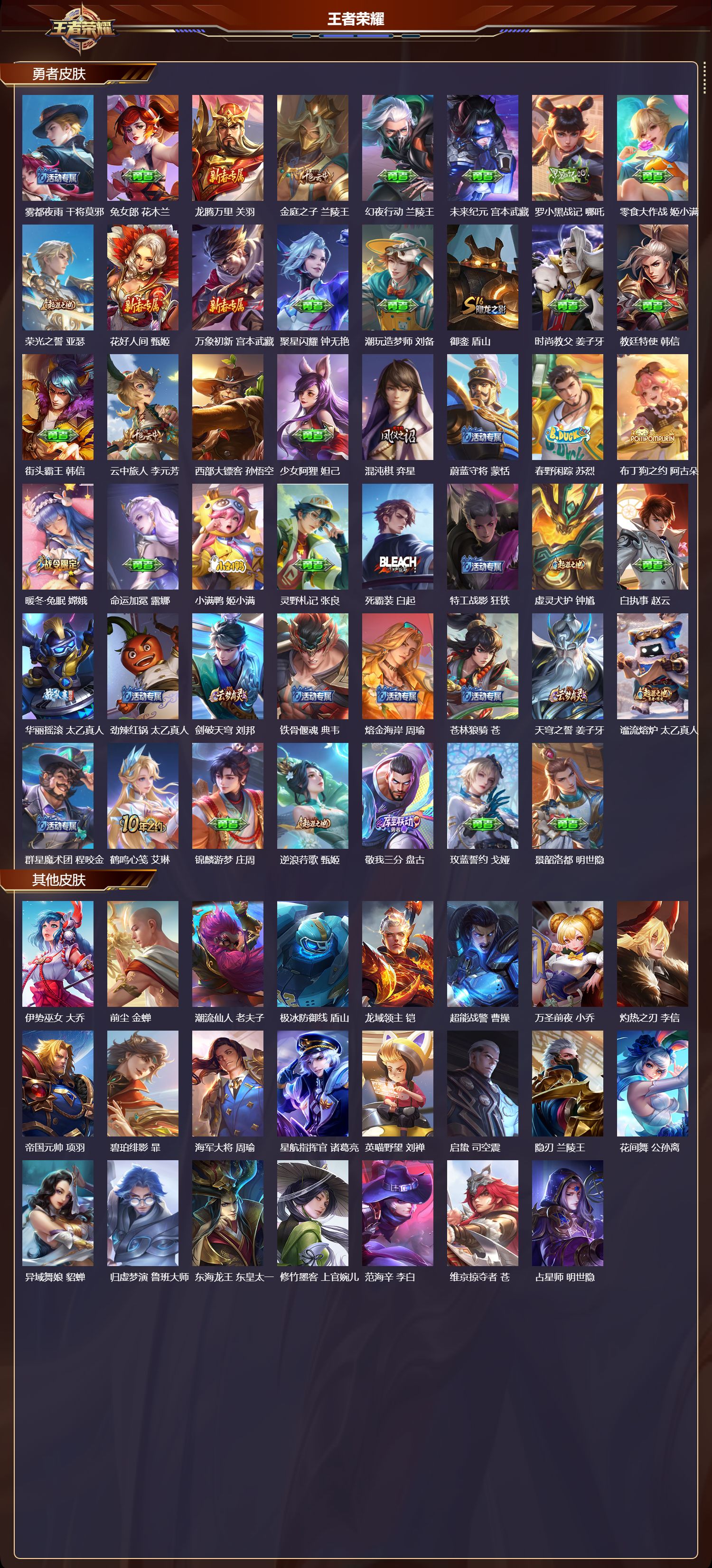 WZQM4155972王者荣耀账号详情图5