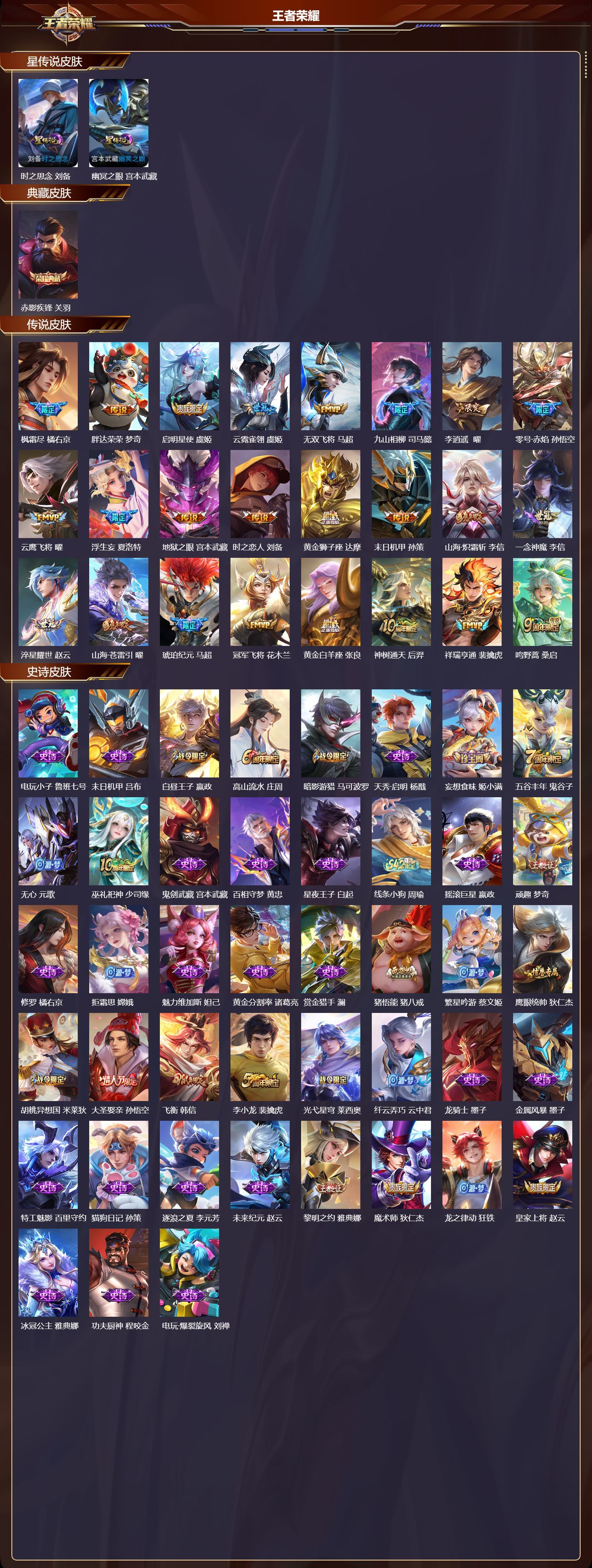 WZQM4156196王者荣耀账号详情图3 WZQM4156196王者荣耀账号详情图3