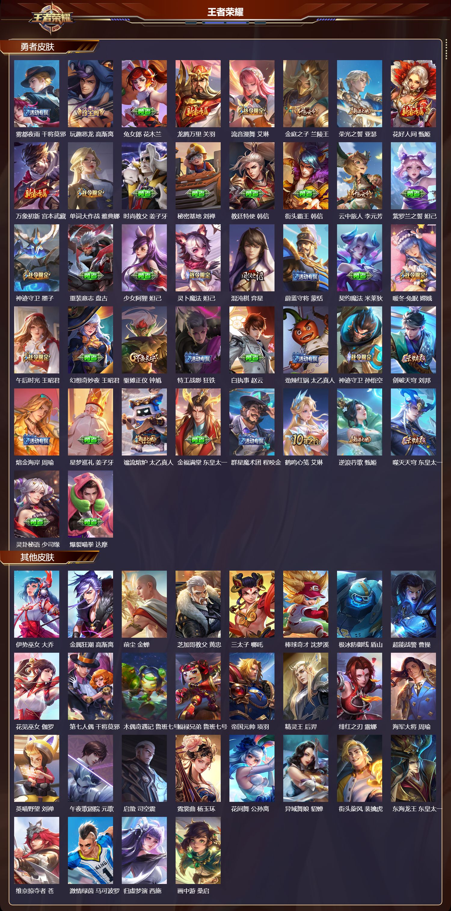 WZQM4160339王者荣耀账号详情图6