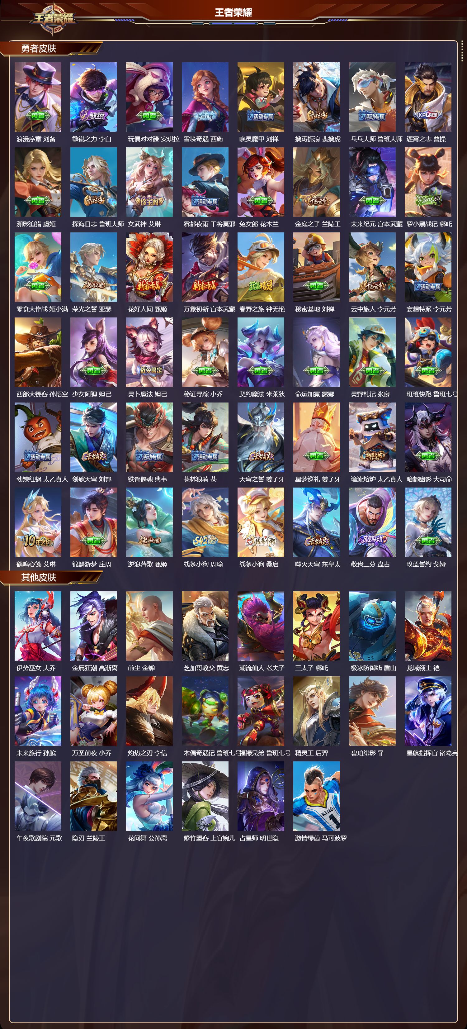 WZQM4161748王者荣耀账号详情图4