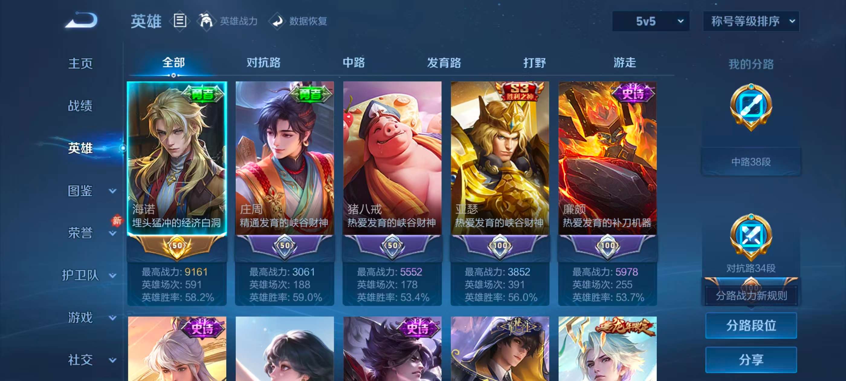 WZCMW4158664王者荣耀账号详情图3