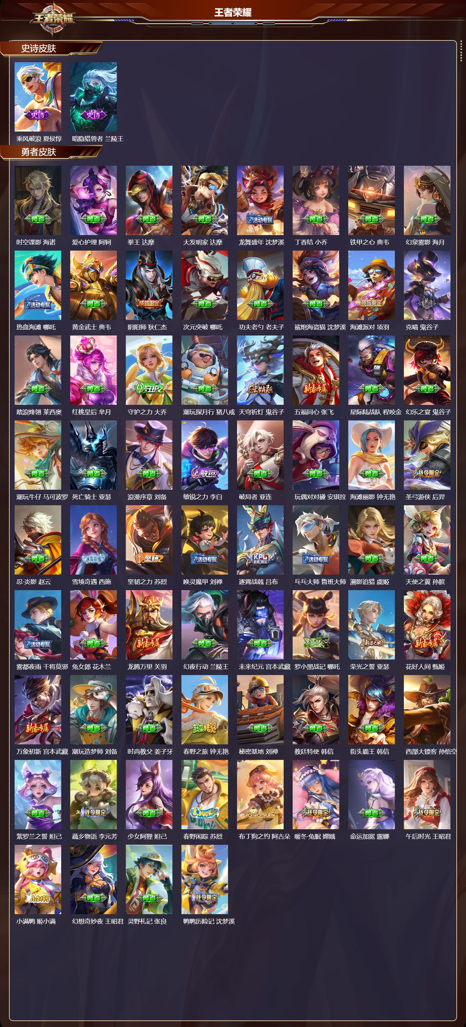 WZCMW4158954王者荣耀账号详情图9