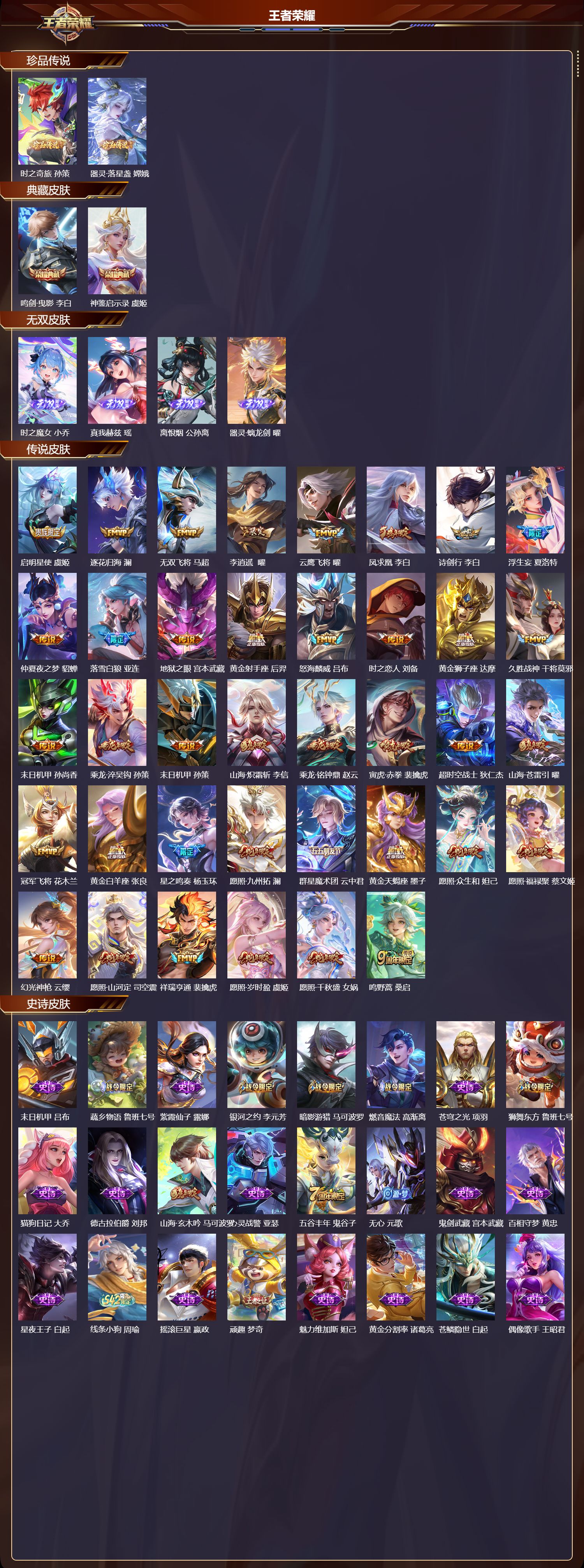 WZCMW4159064王者荣耀账号详情图8