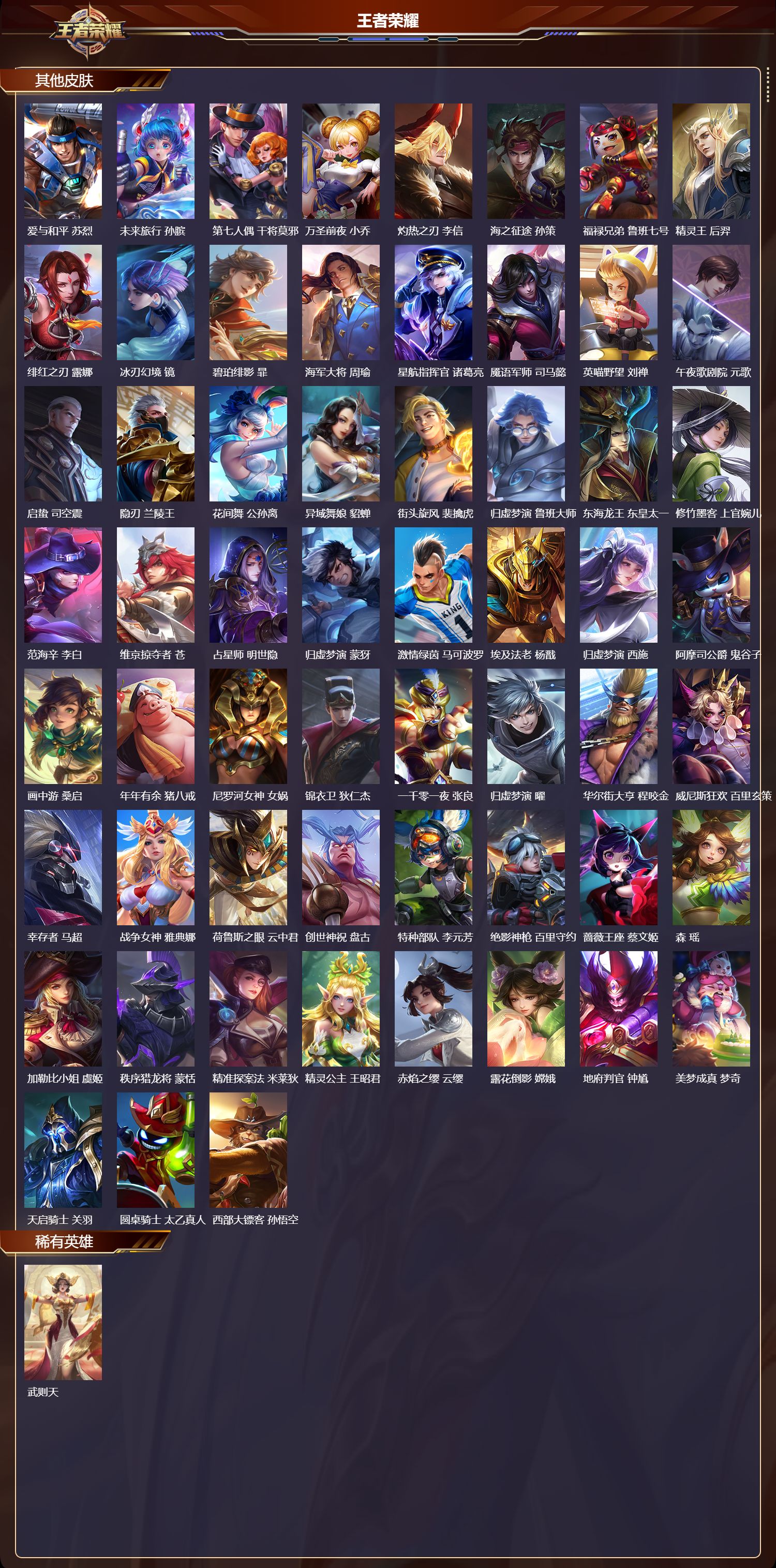 WZQM4161747王者荣耀账号详情图7