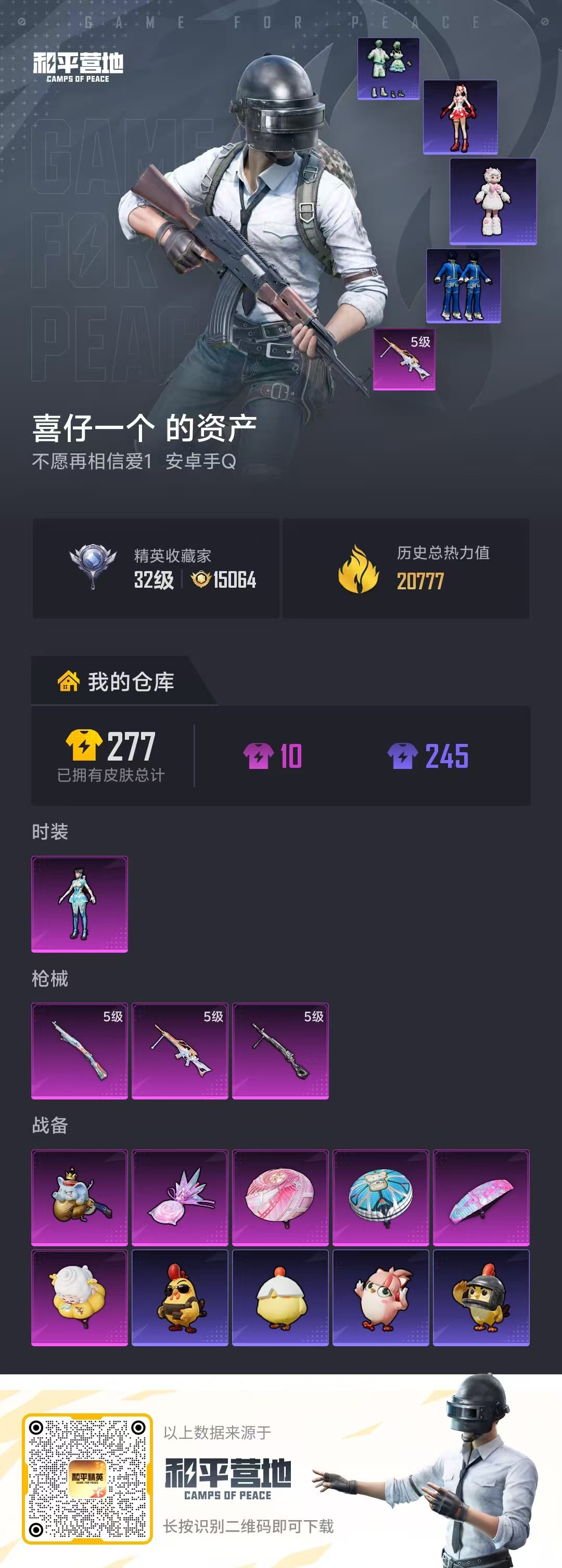 HPCMW487806和平精英账号详情图2