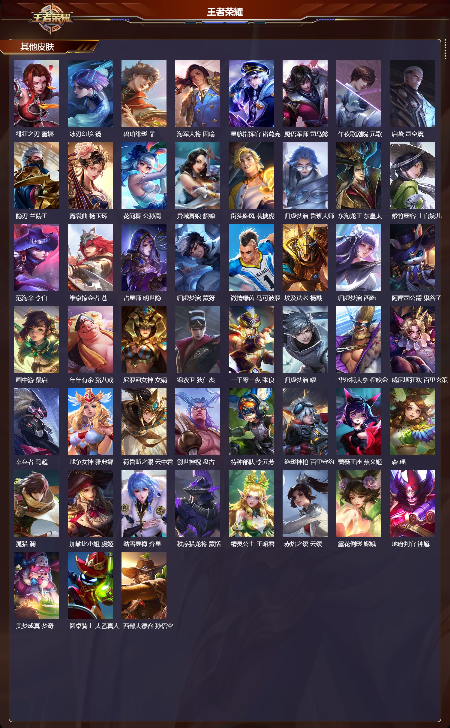 WZQM4161740王者荣耀账号详情图7