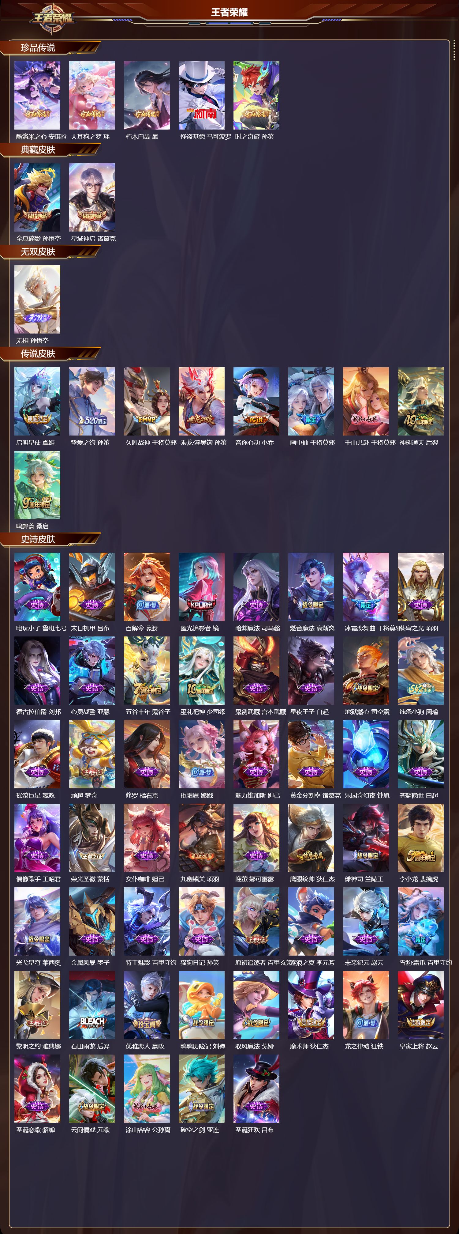 WZCMW4158658王者荣耀账号详情图6