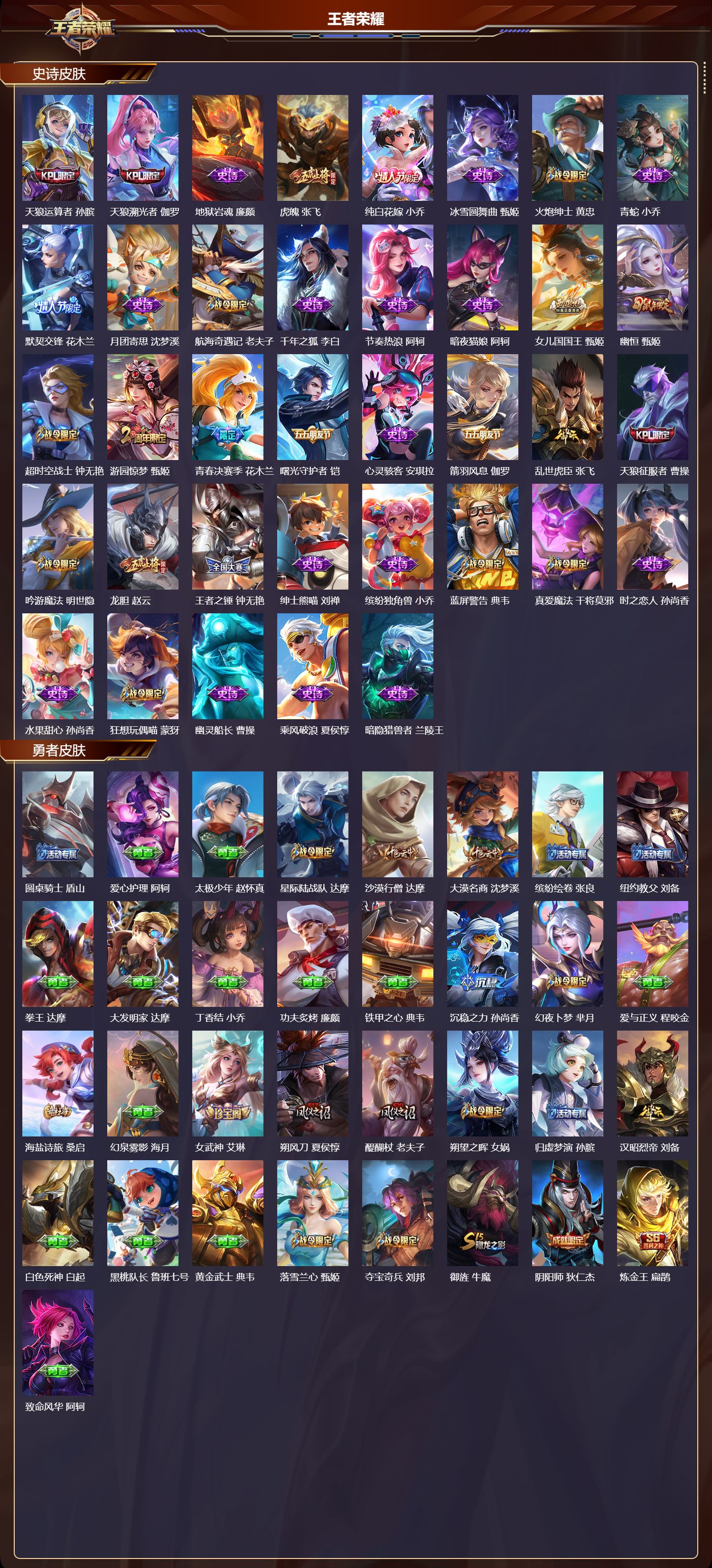 WZMK4161558王者荣耀账号详情图4 WZMK4161558王者荣耀账号详情图4