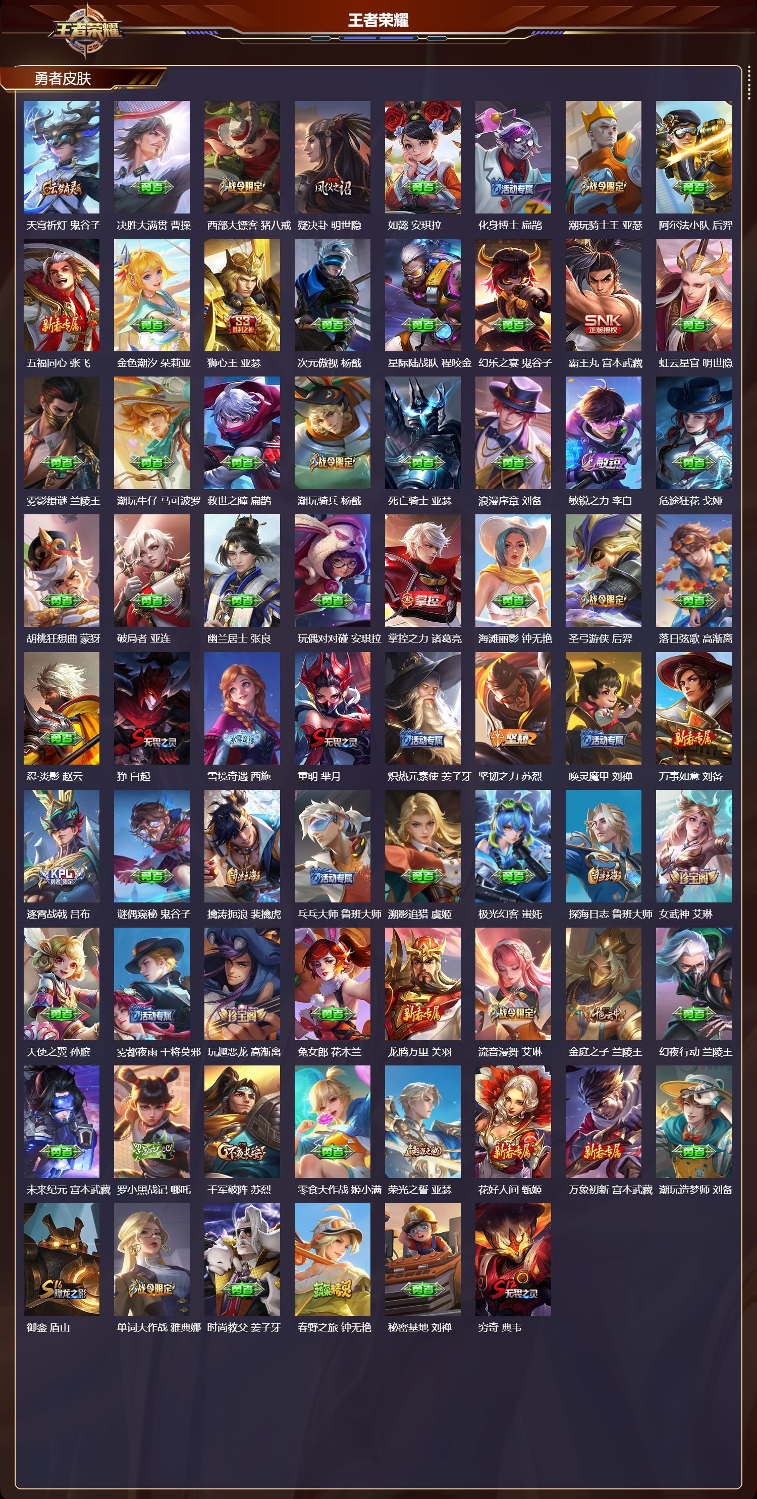 WZCMW4158664王者荣耀账号详情图11