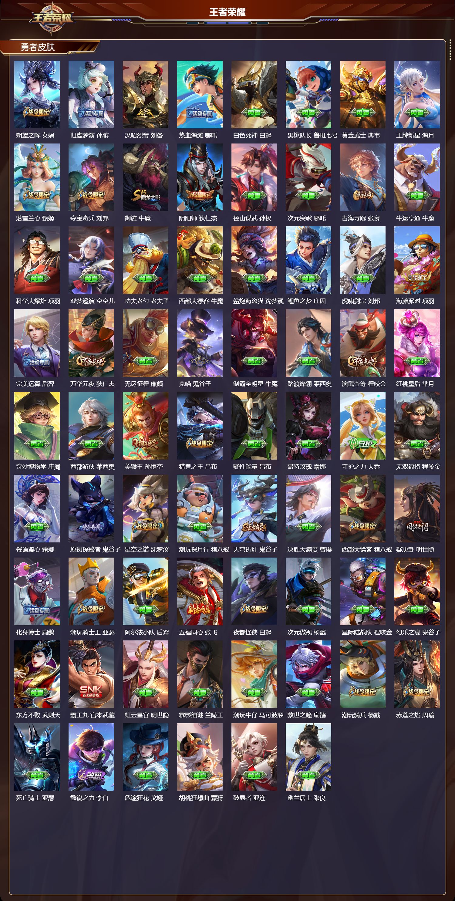 WZCMW4158780王者荣耀账号详情图10