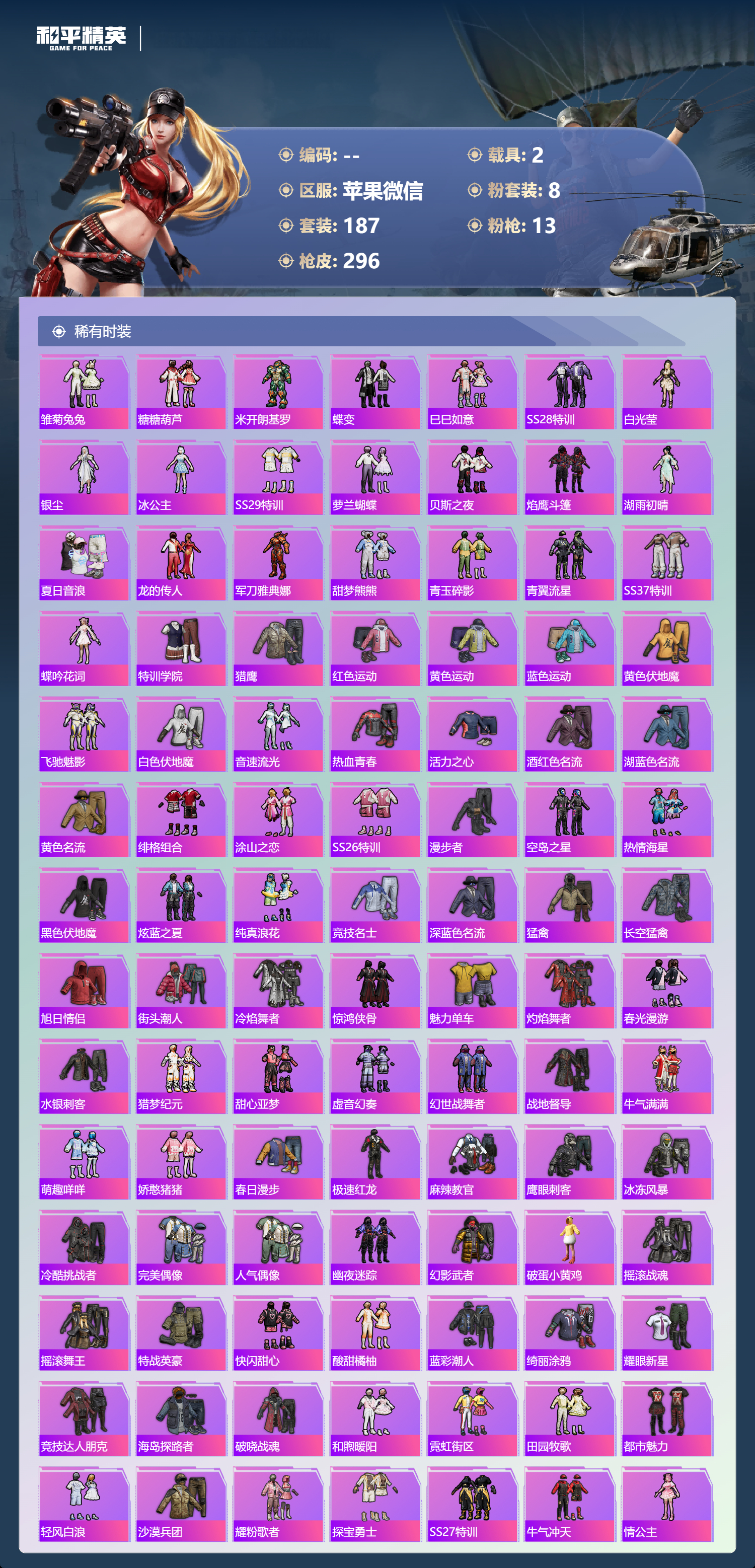 HPCMW4113095和平精英账号详情图3