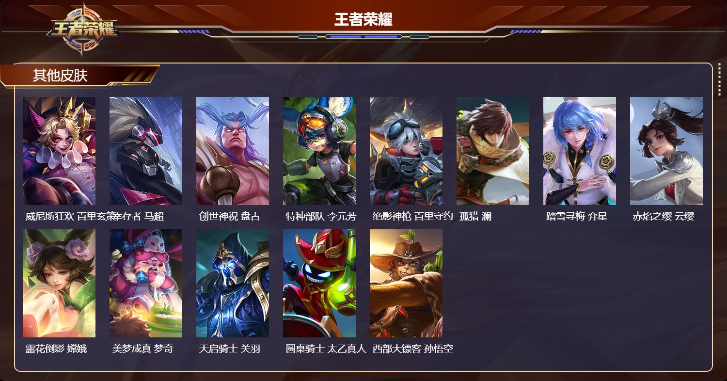 WZCMW4160922王者荣耀账号详情图10 WZCMW4160922王者荣耀账号详情图10