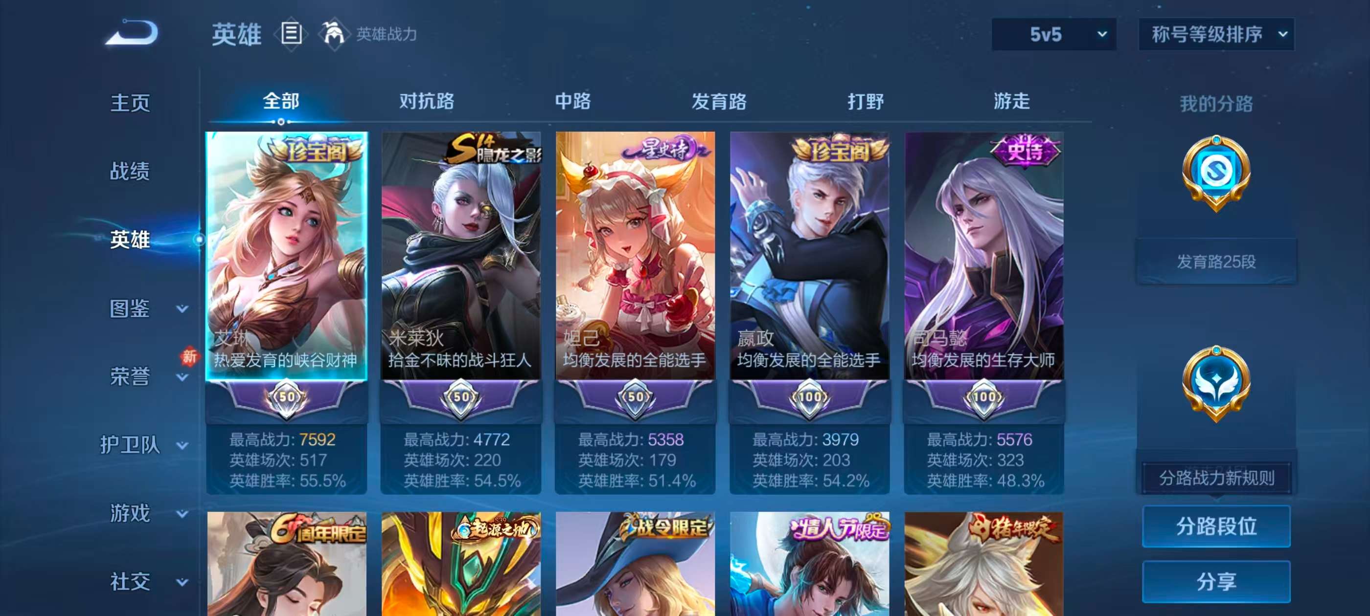 WZCMW4161296王者荣耀账号详情图3