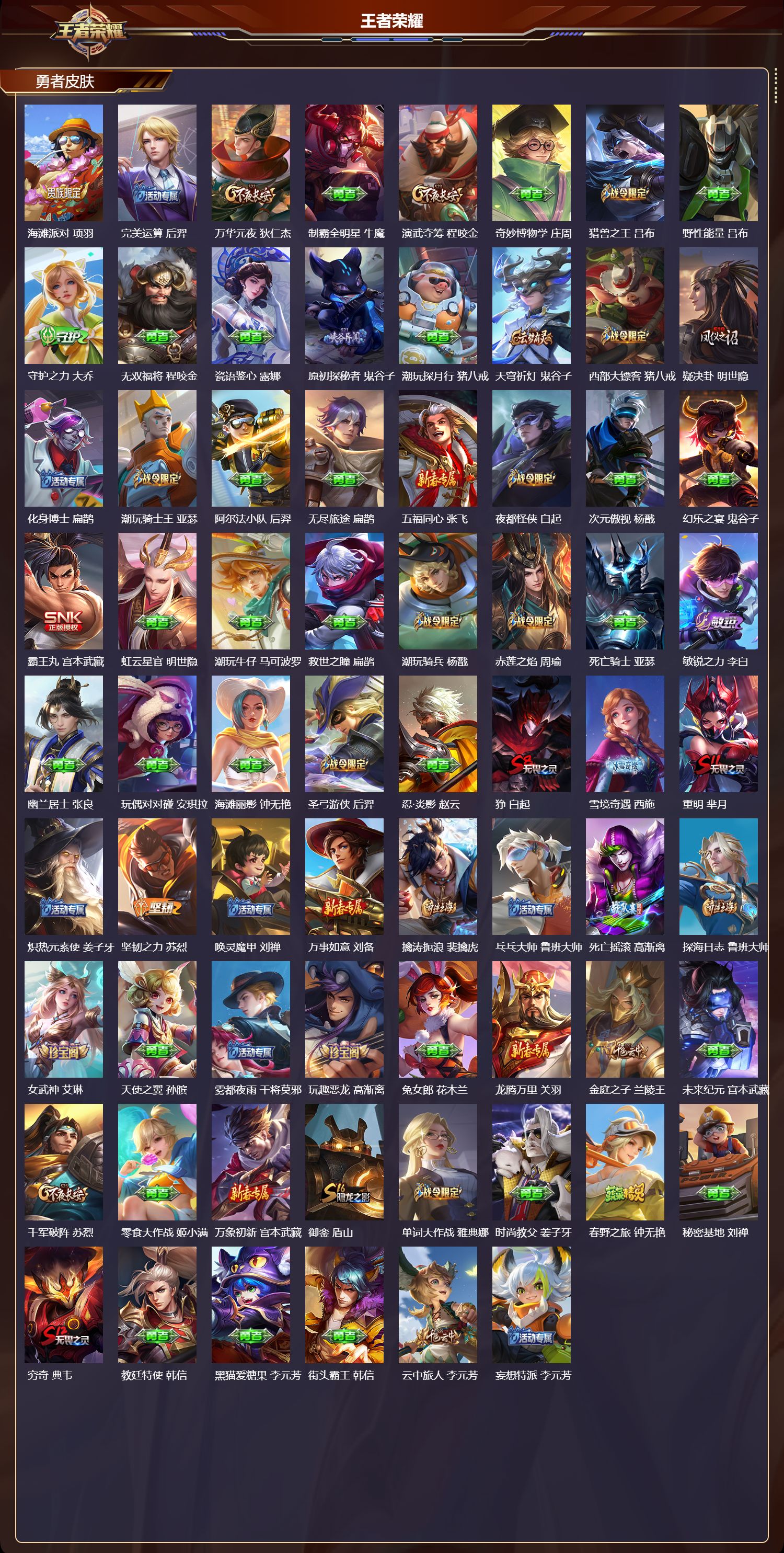 WZCMW4161291王者荣耀账号详情图8