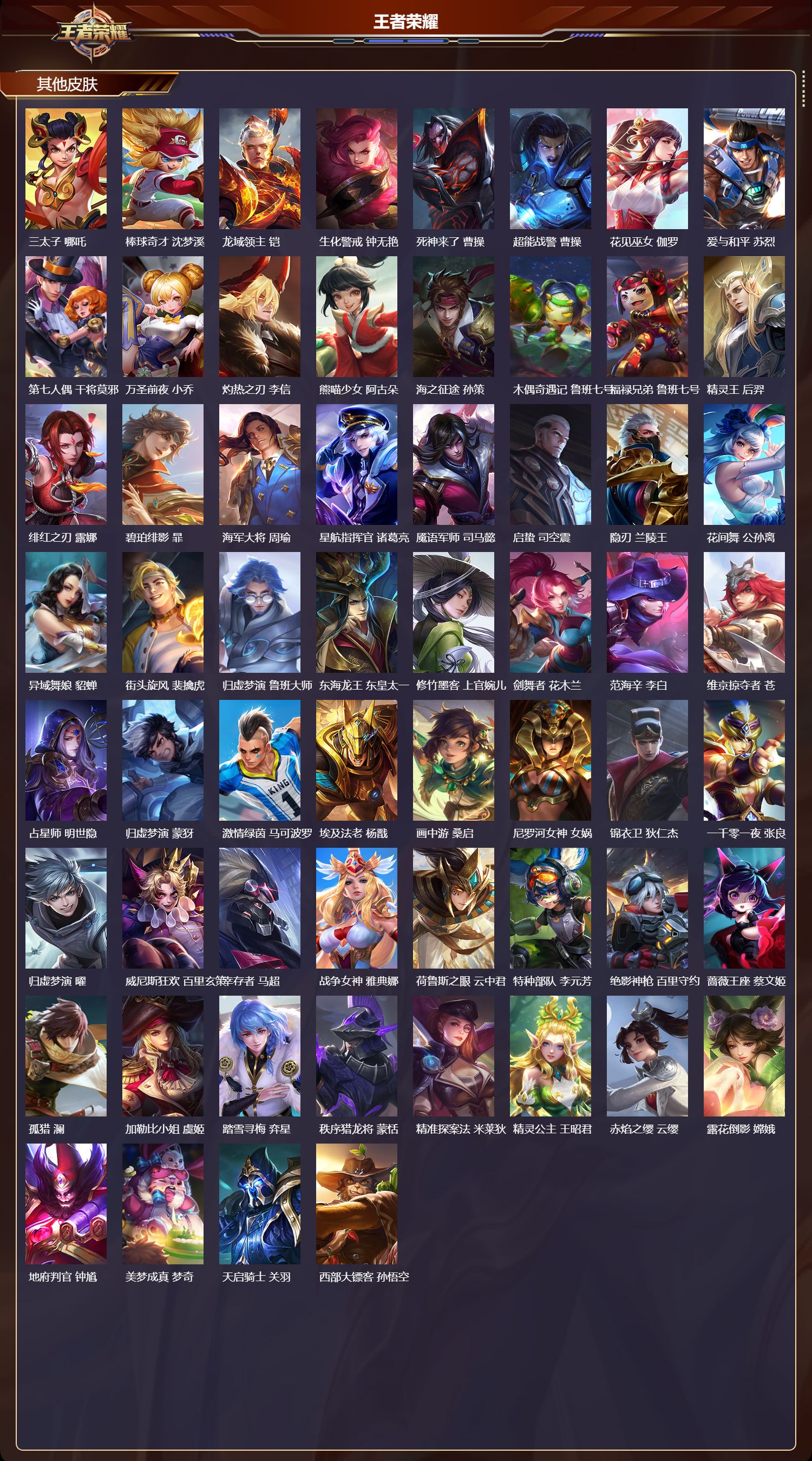 WZQM4162320王者荣耀账号详情图6