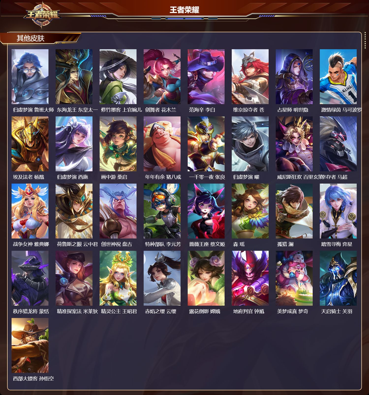 WZQM4161870王者荣耀账号详情图6