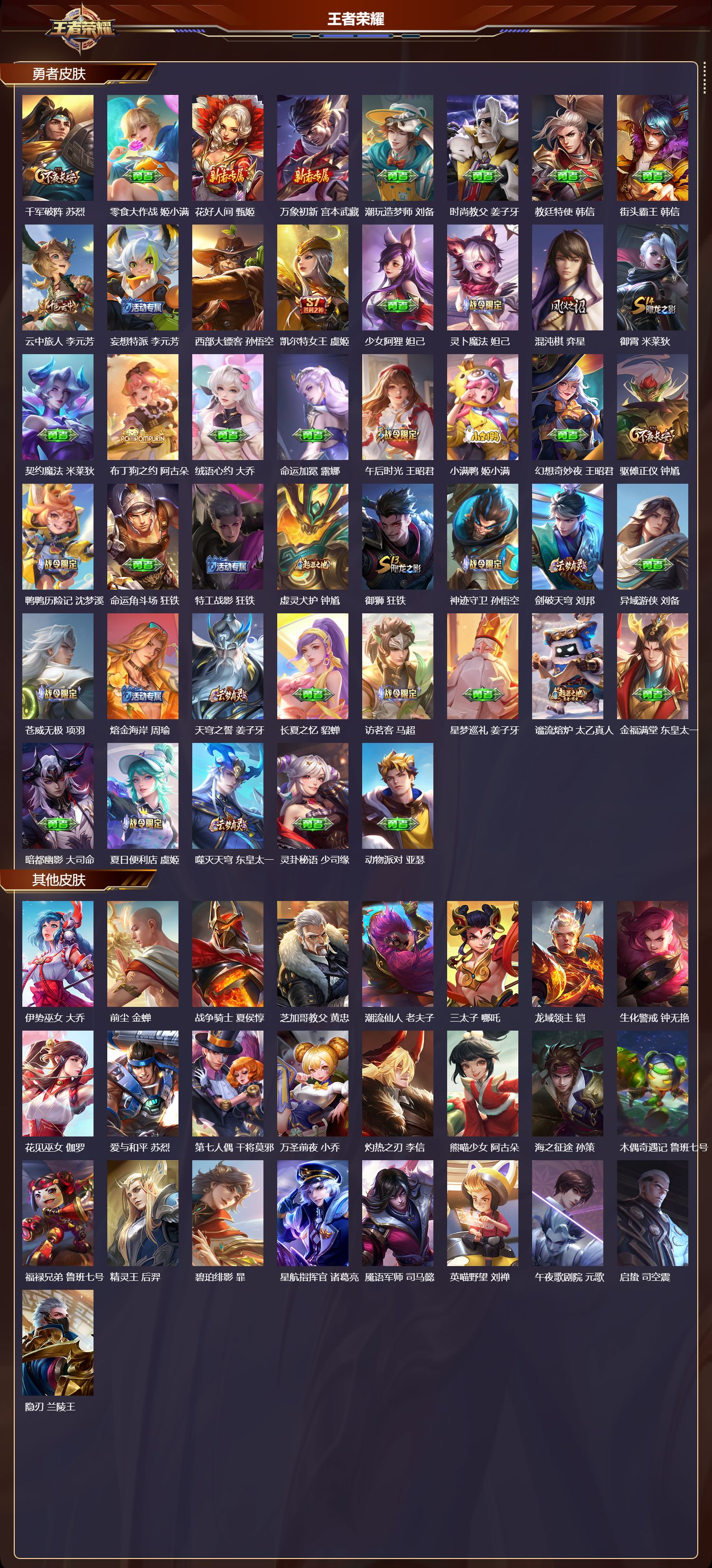 WZQM4161868王者荣耀账号详情图5