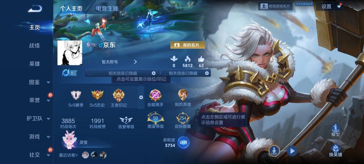 WZCMW4160934王者荣耀账号详情图2