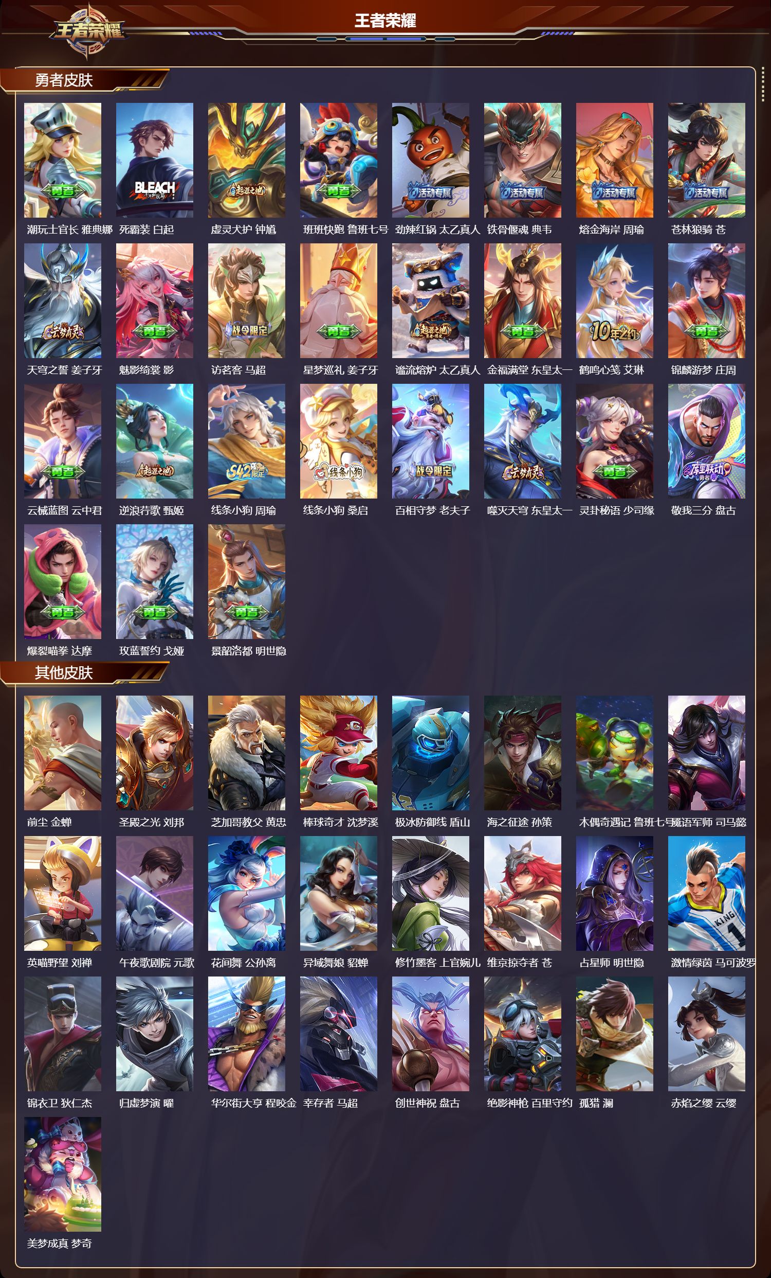 WZQM4161871王者荣耀账号详情图5