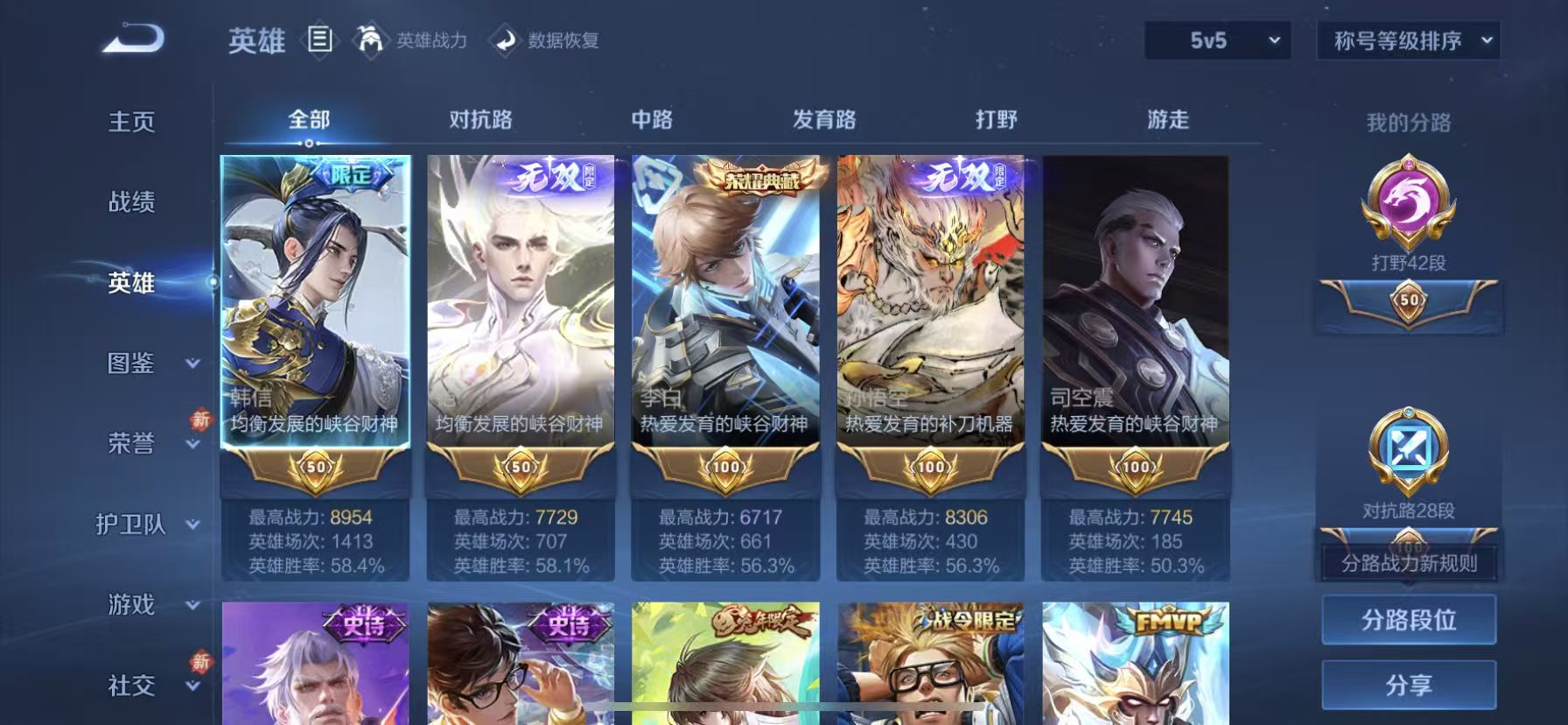 WZCMW4161067王者荣耀账号详情图6