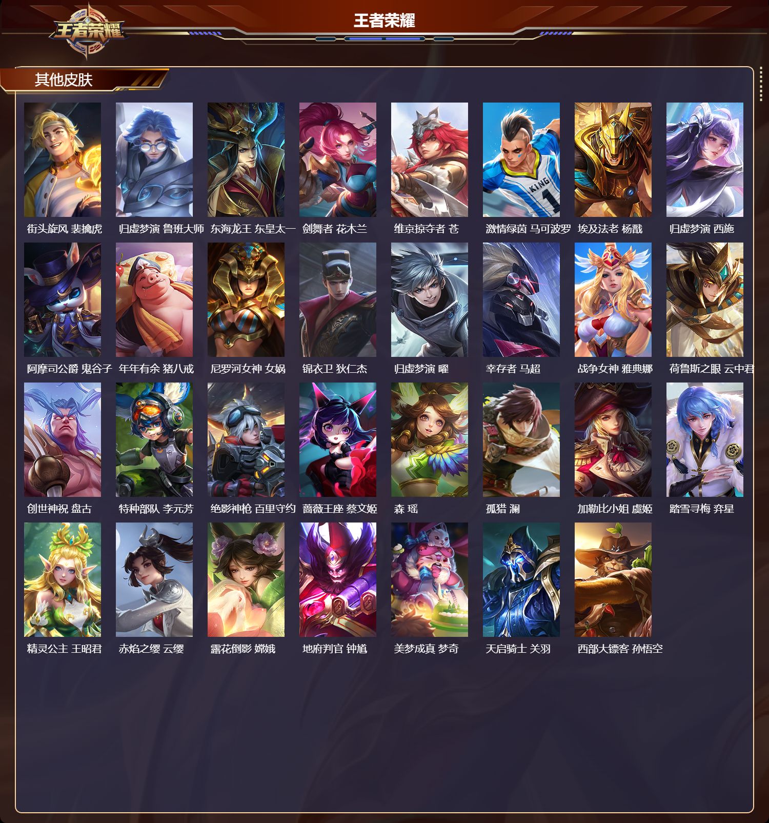 WZQM4162190王者荣耀账号详情图7