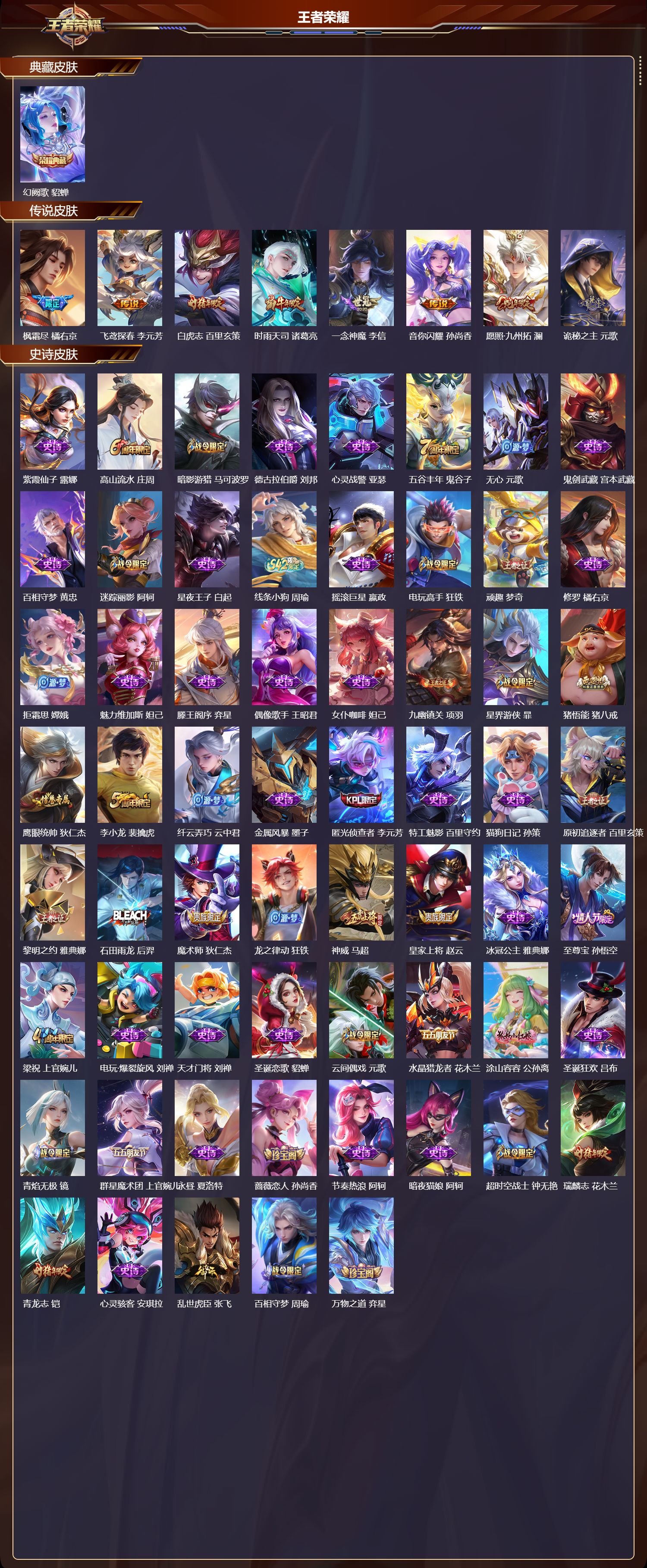 WZCMW4160695王者荣耀账号详情图8