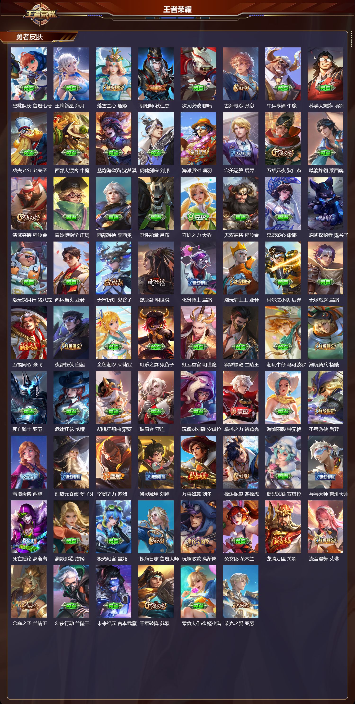 WZCMW4160905王者荣耀账号详情图8